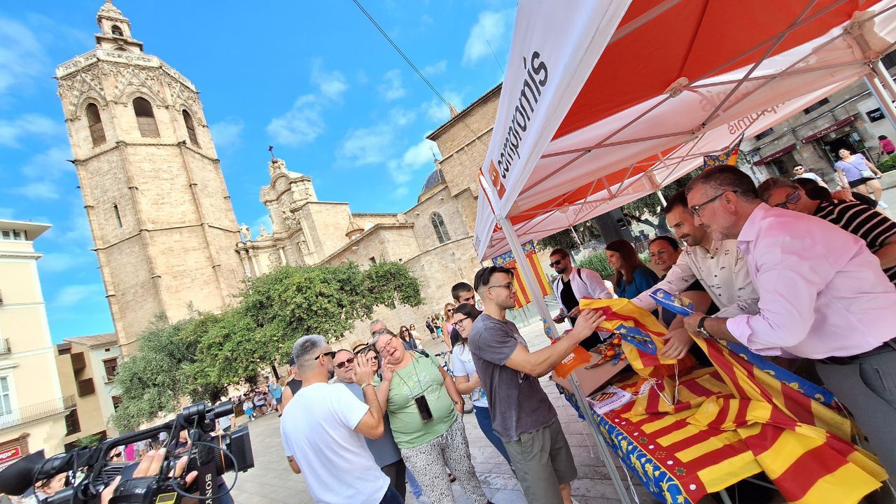 Mocadorà de Compromís en València