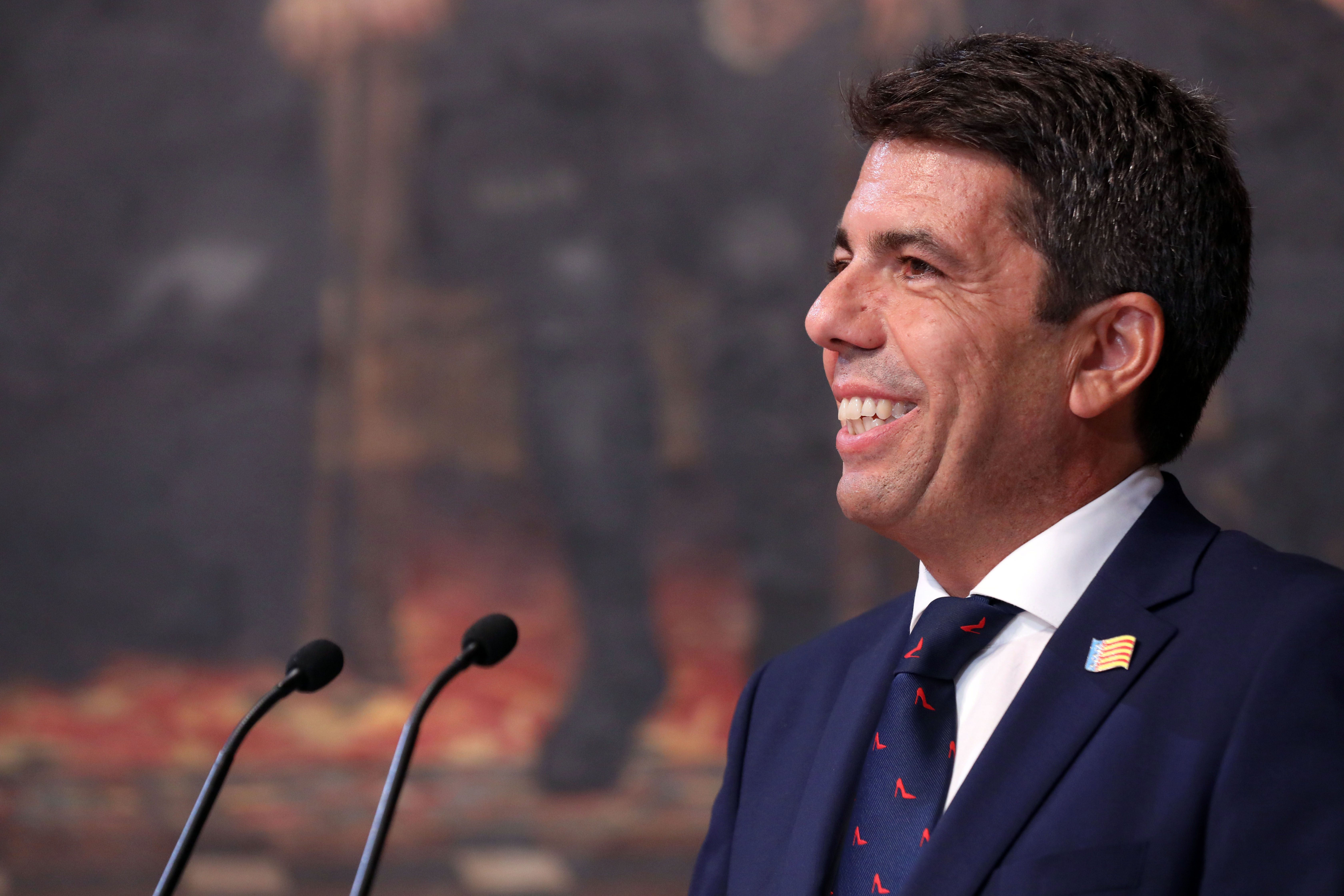 El president de la Generalitat Valenciana, Carlos Mazón
