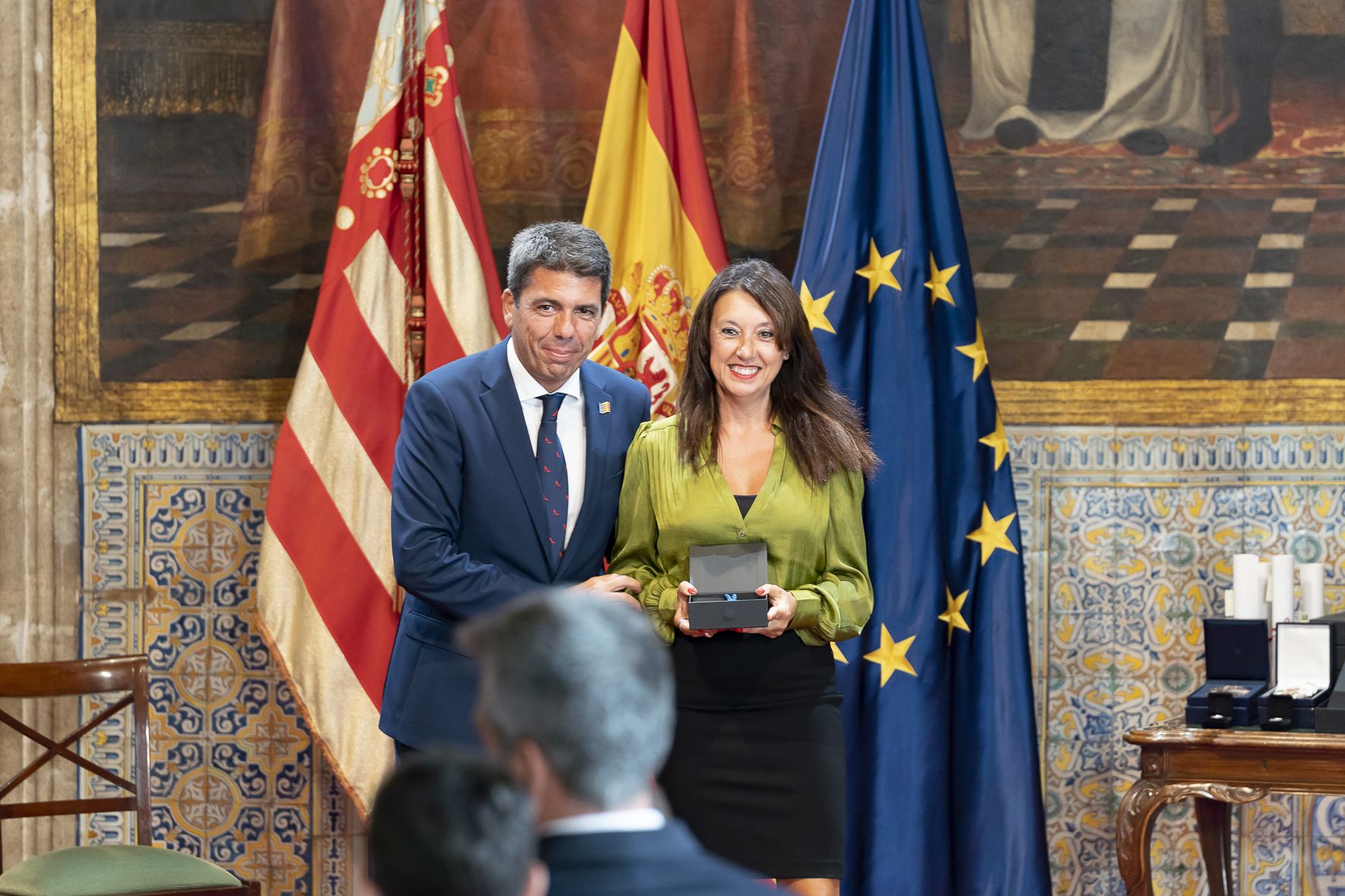Entrega de distinciones por el 9 d'Octubre. Foto Xisco Navarro