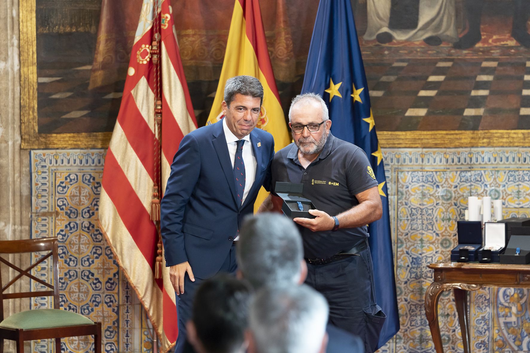Entrega de distinciones por el 9 d'Octubre. Foto Xisco Navarro