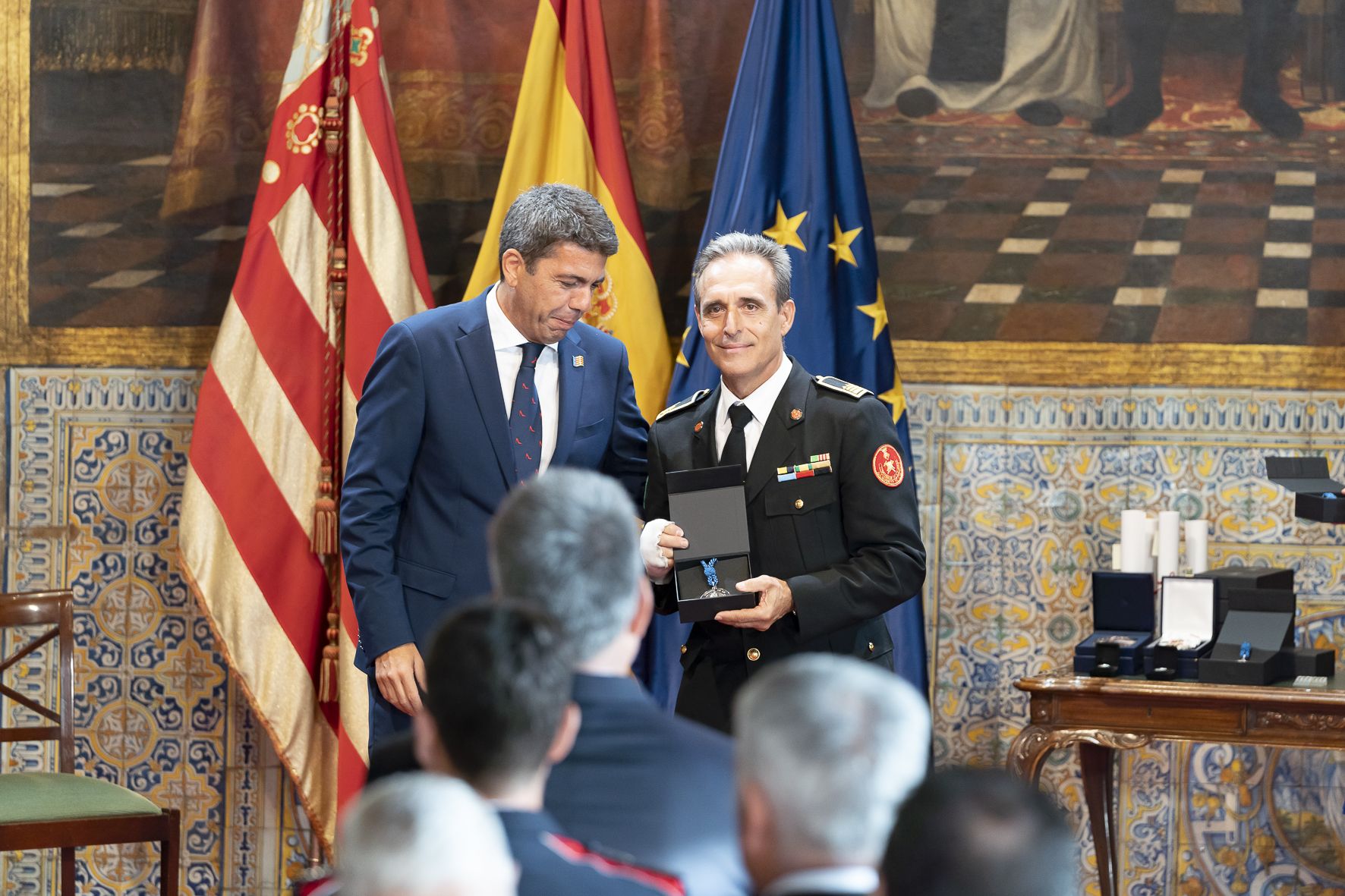 Entrega de distinciones por el 9 d'Octubre. Foto Xisco Navarro