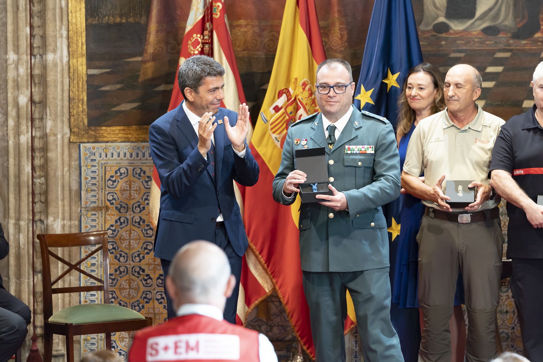 Entrega de distinciones por el 9 d'Octubre. Foto Xisco Navarro