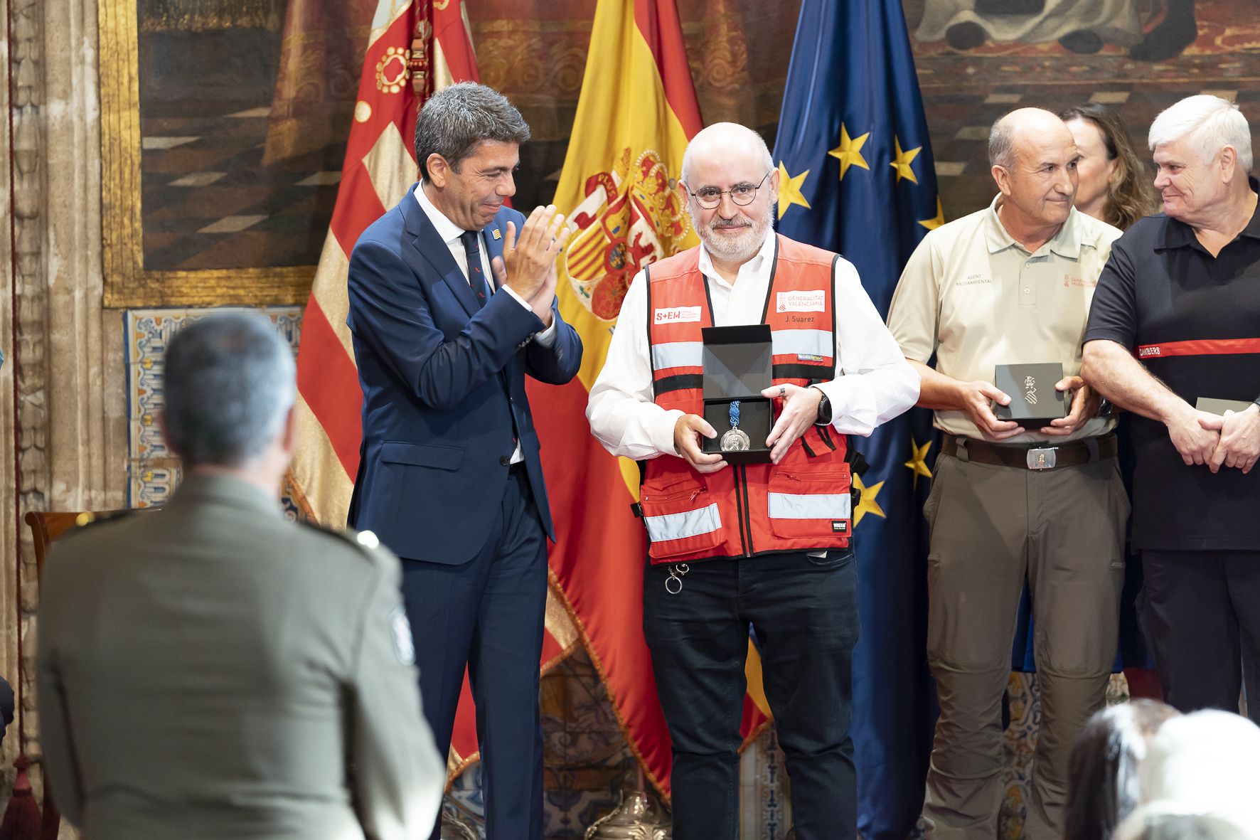 Entrega de distinciones por el 9 d'Octubre. Foto Xisco Navarro