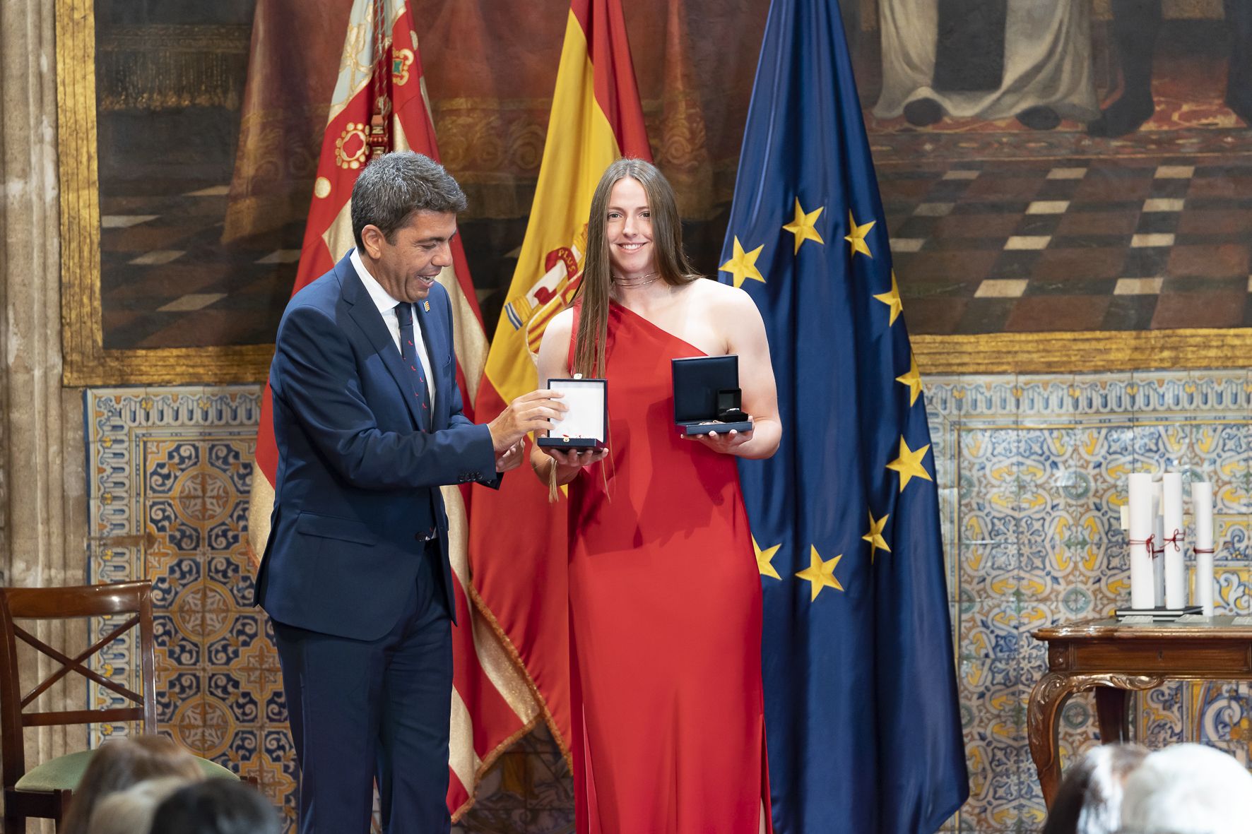 Lliurament de distincions pel 9 d'Octubre. Foto Xisco Navarro