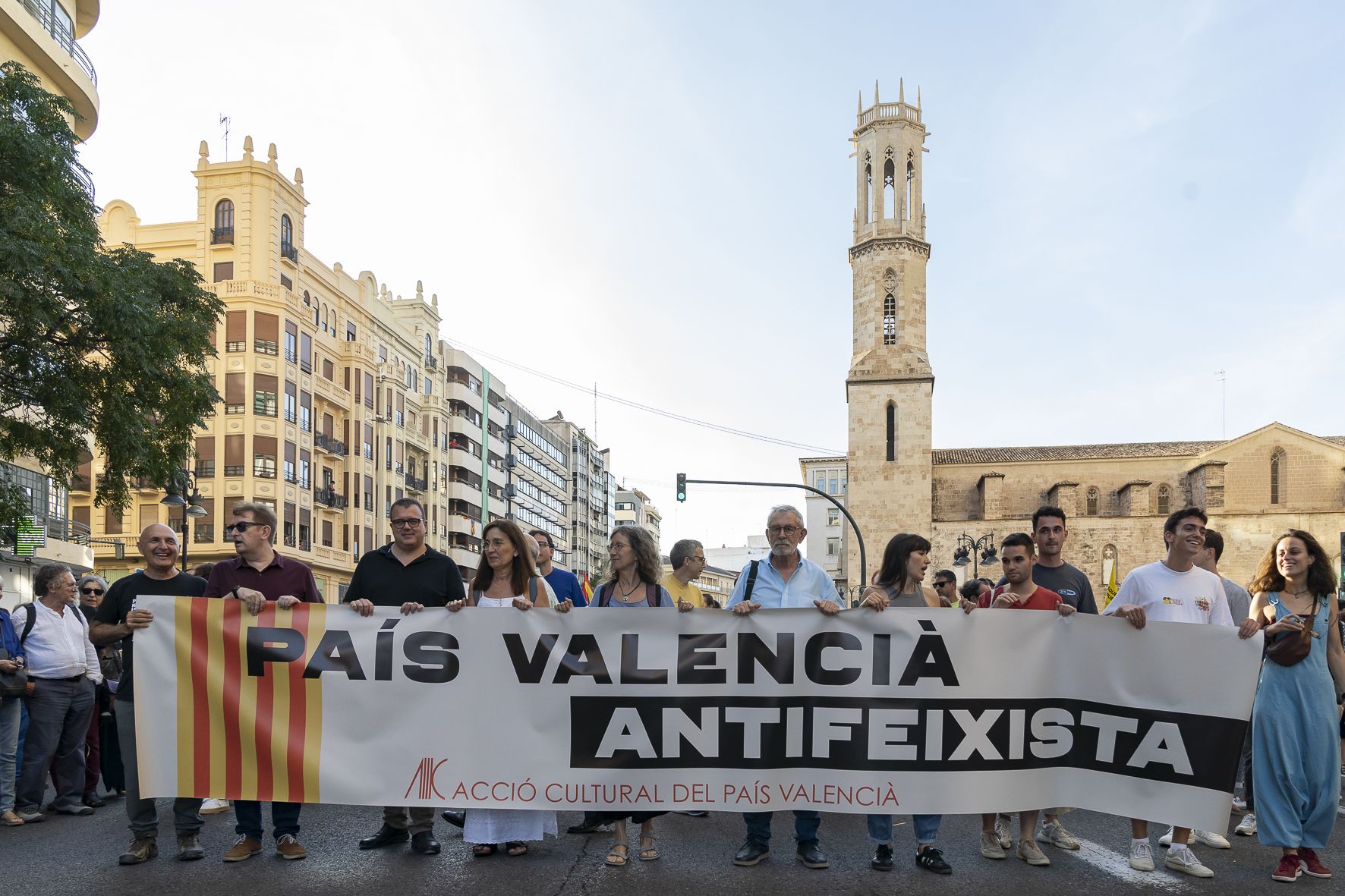 Manifestación 9 d'Octubre 2023. Foto Xisco Navarro