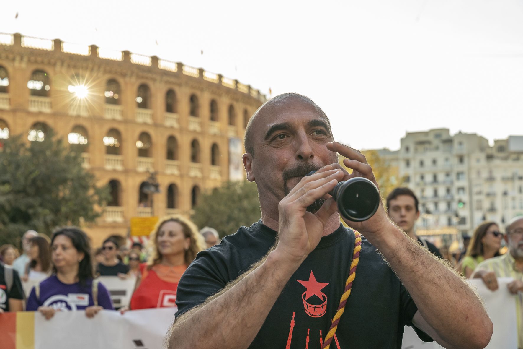 Manifestación 9 d'Octubre 2023. Foto Xisco Navarro