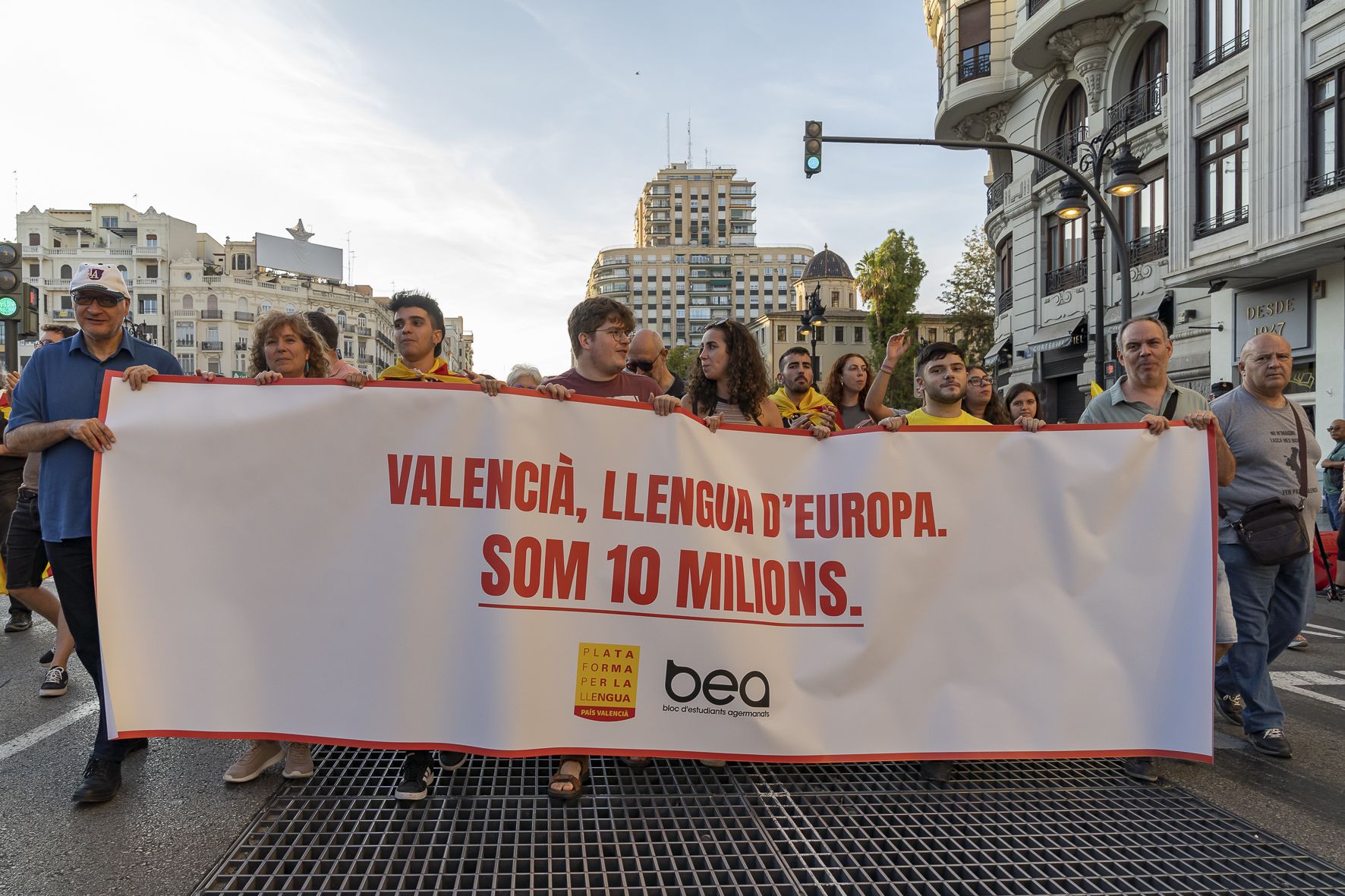 Manifestación 9 d'Octubre 2023. Foto Xisco Navarro