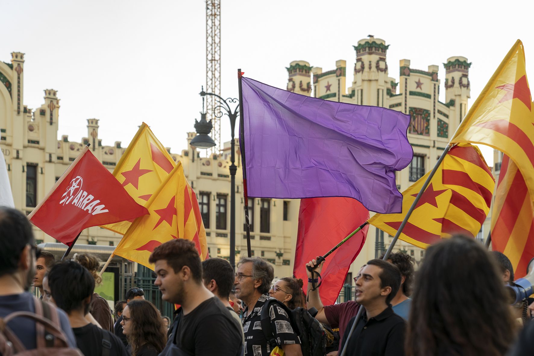 Manifestación 9 d'Octubre 2023. Foto Xisco Navarro