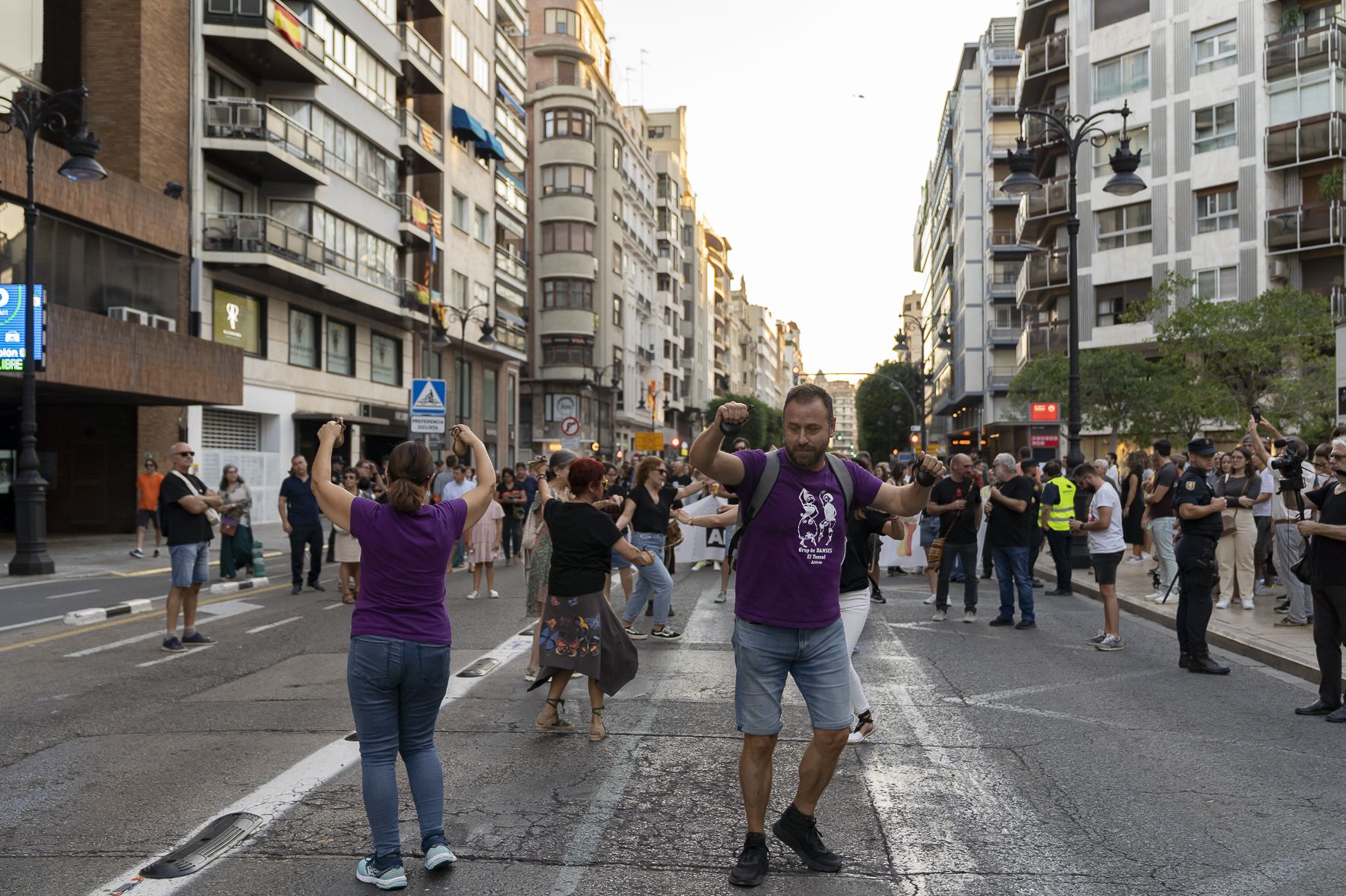 Manifestación 9 d'Octubre 2023. Foto Xisco Navarro
