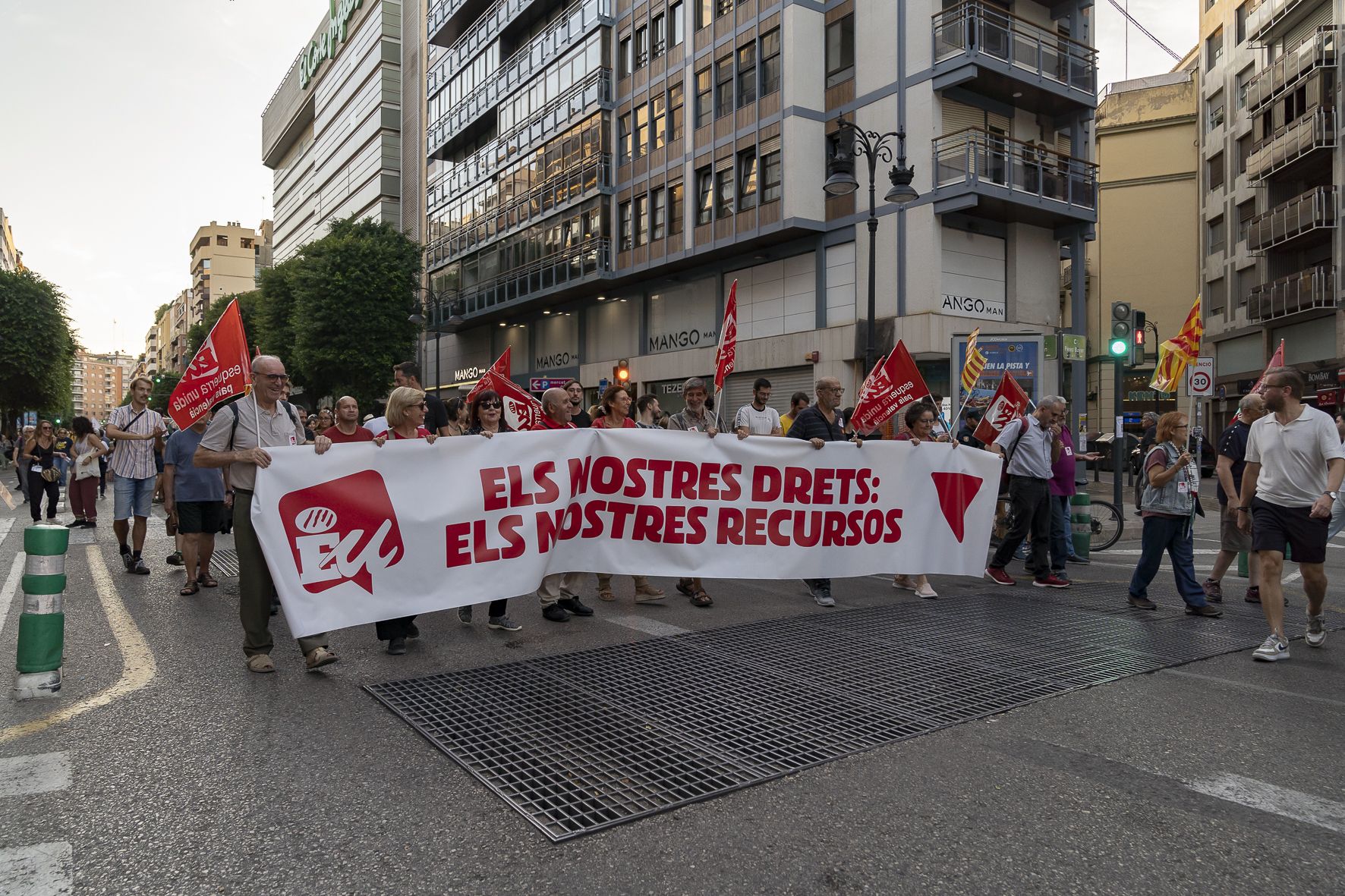 Manifestación 9 d'Octubre 2023. Foto Xisco Navarro