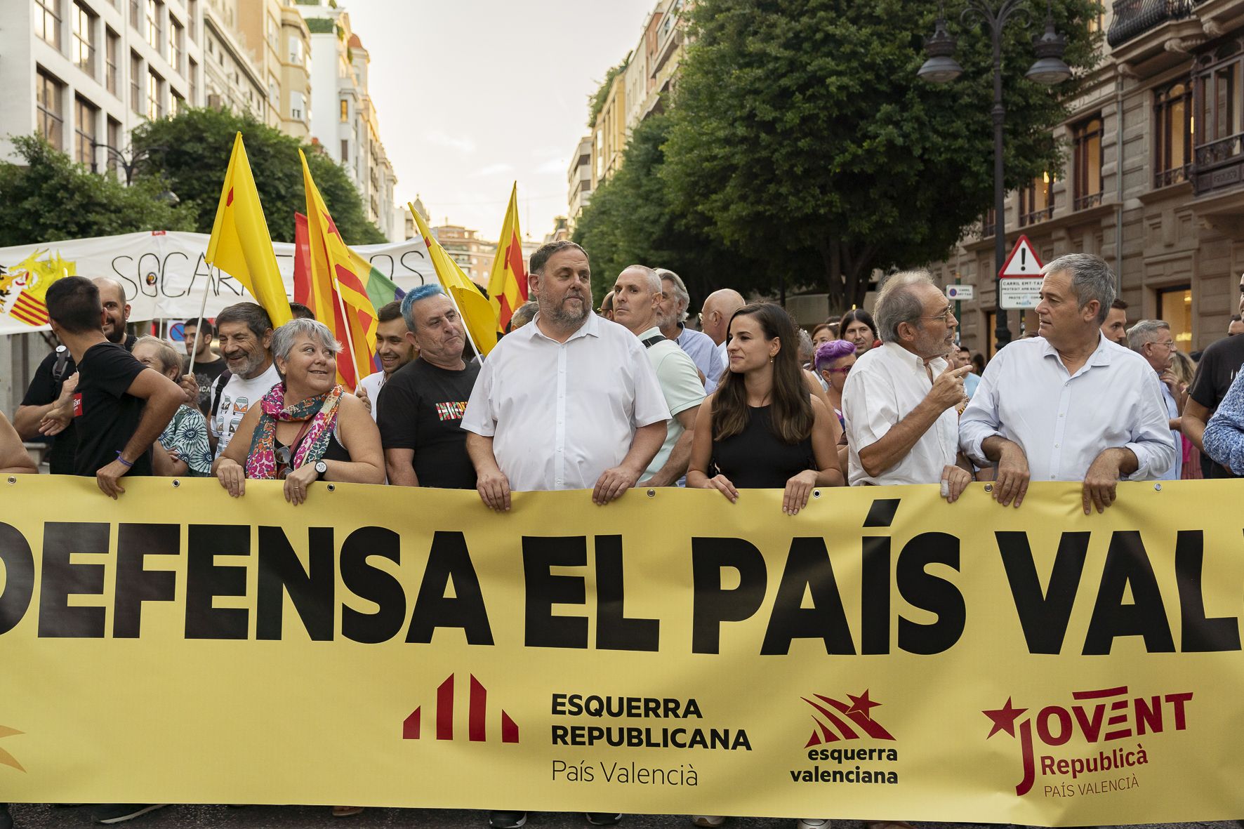 Manifestación 9 d'Octubre 2023. Foto Xisco Navarro