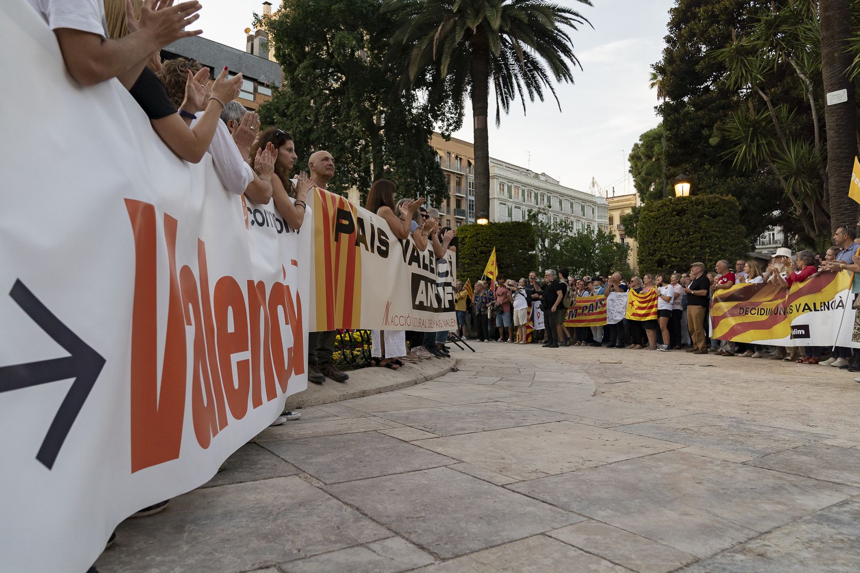 Manifestación 9 d'Octubre 2023. Foto Xisco Navarro
