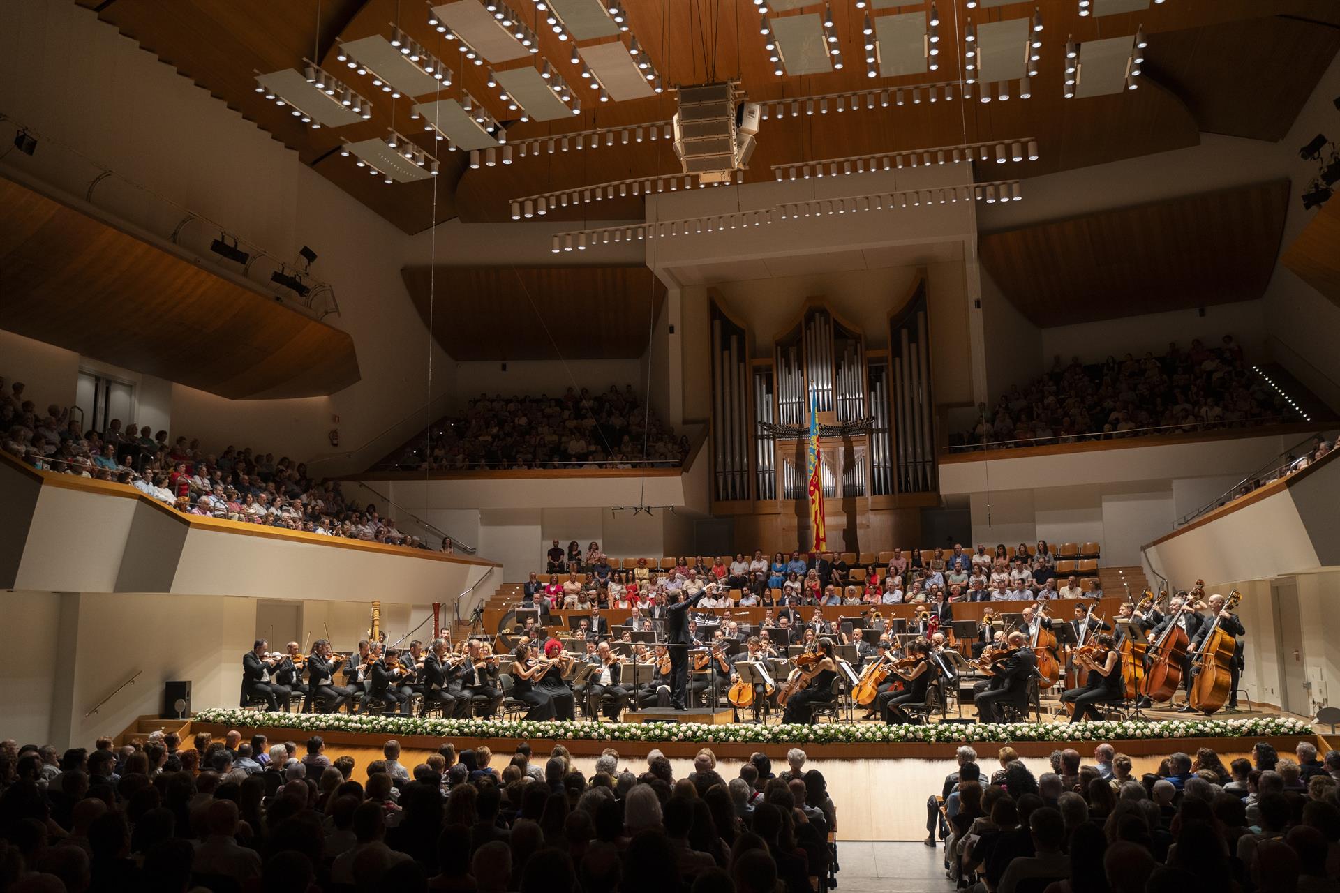 El concierto de reapertura en la Sala Iturbi del Palau de la Música de València 