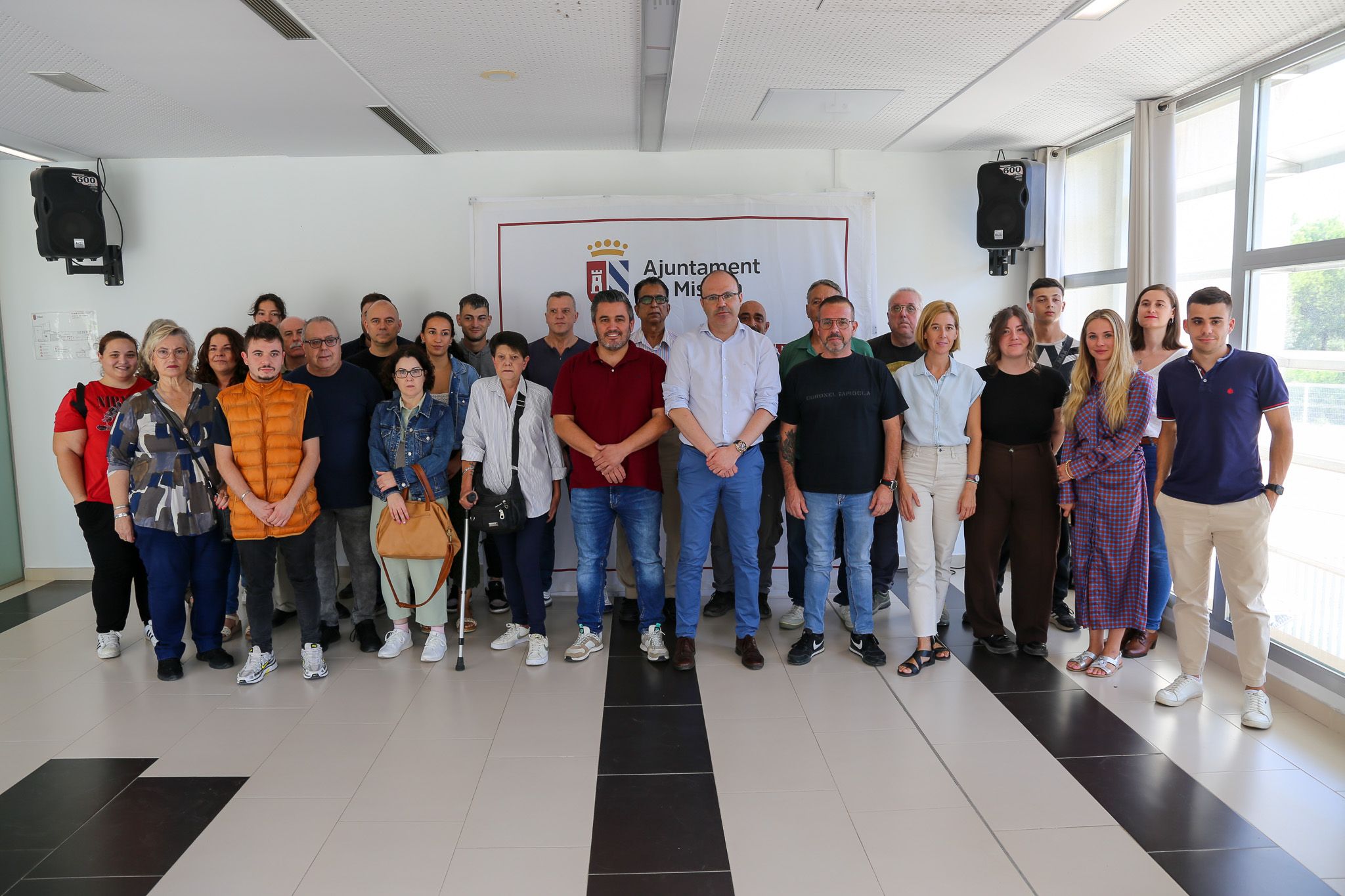  Trabajadores y trabajadoras del Ayuntamiento de Mislata