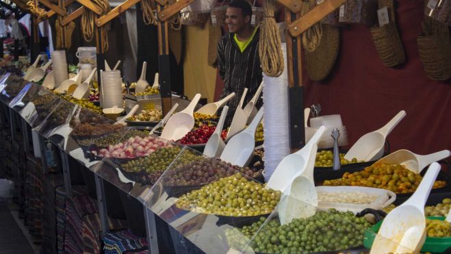 Una parada en la anterior edición del Mercado Medieval de Manises 