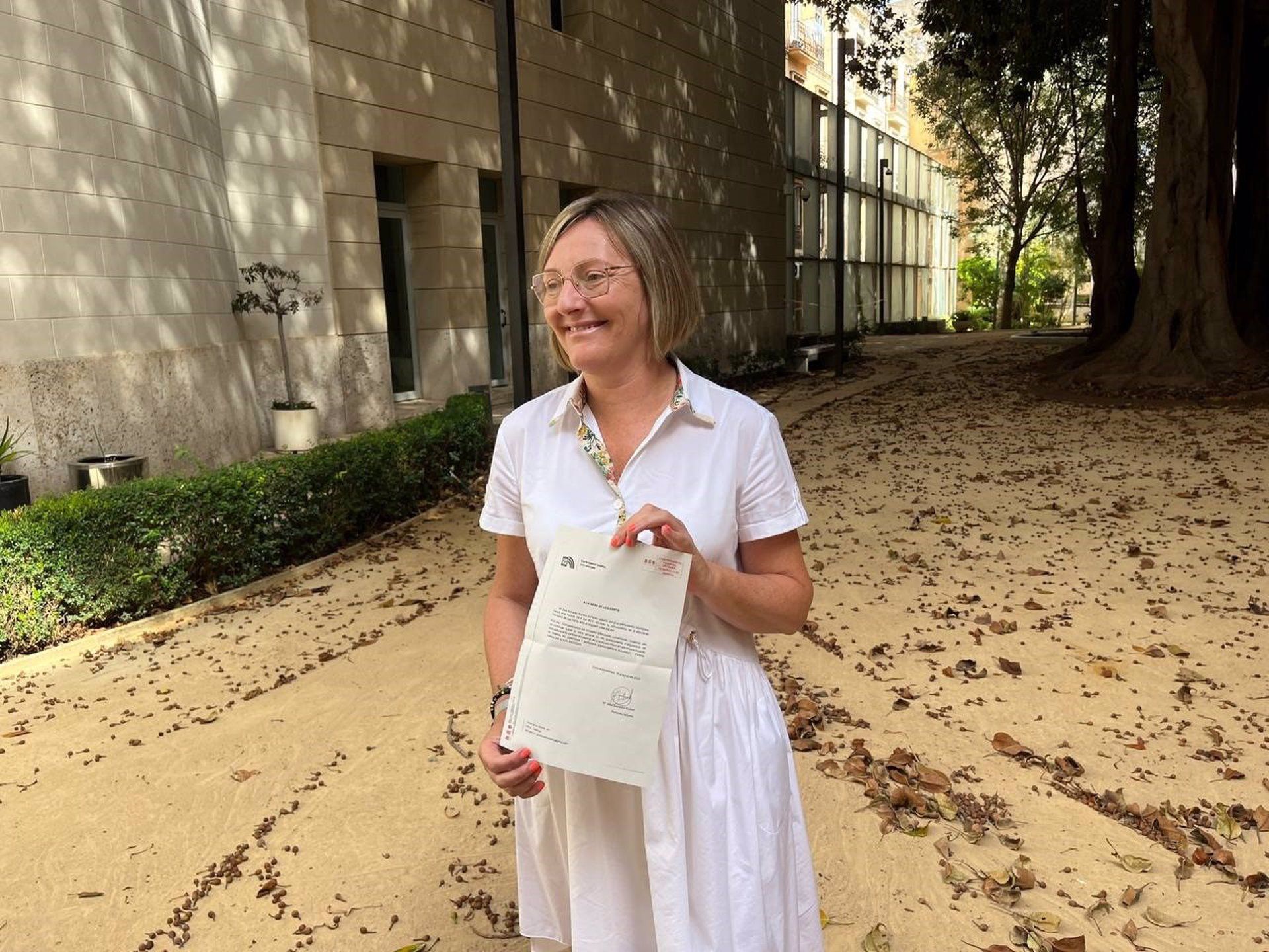 La portaveu adjunta del PSPV-PSOE en Les Corts, María José Salvador, en imatge d'arxiu