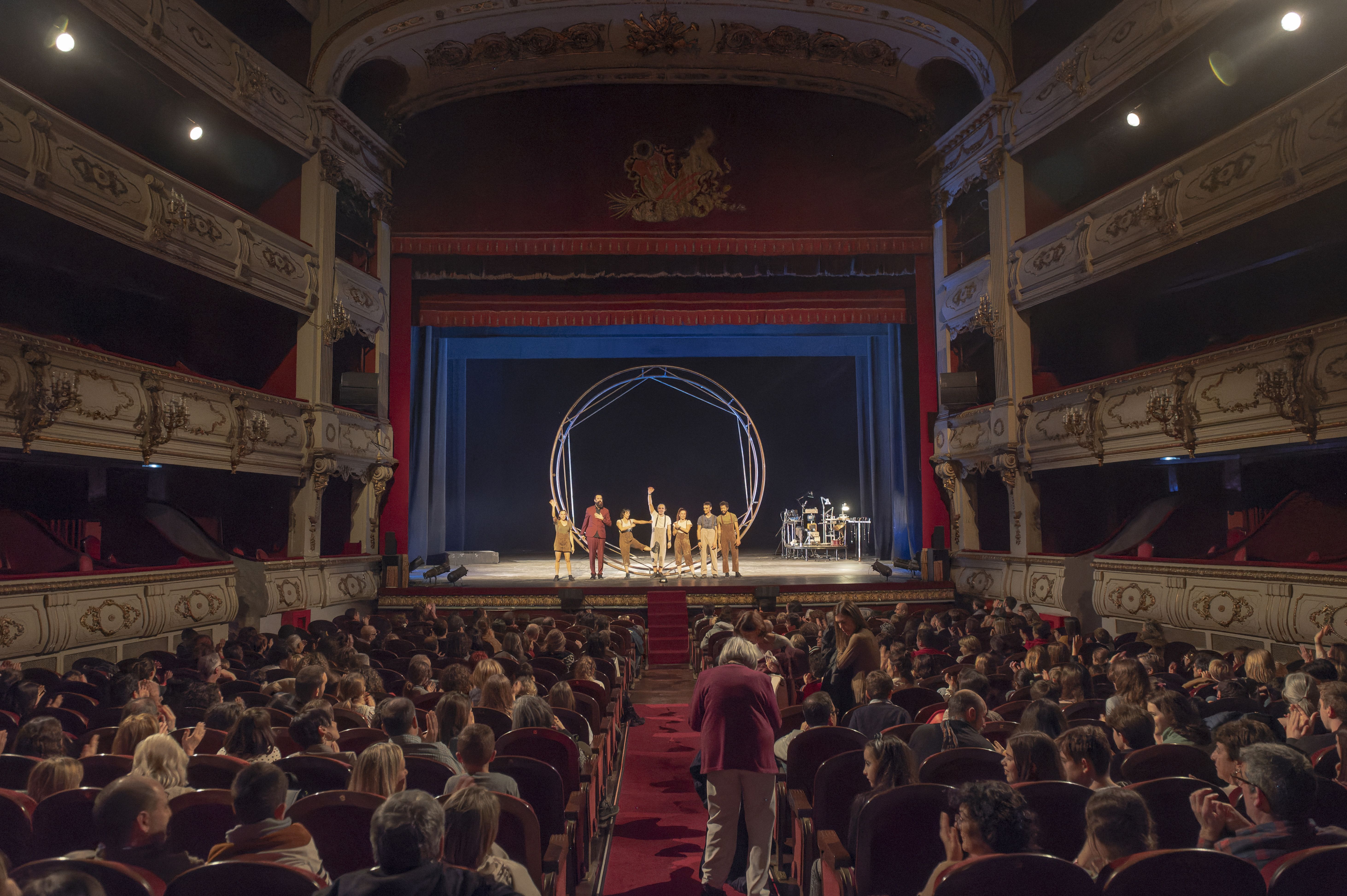 'La Rueda', en el Teatre Principal de Valencia, dentro de la programación de Escalante (Vicente A. Jiménez)