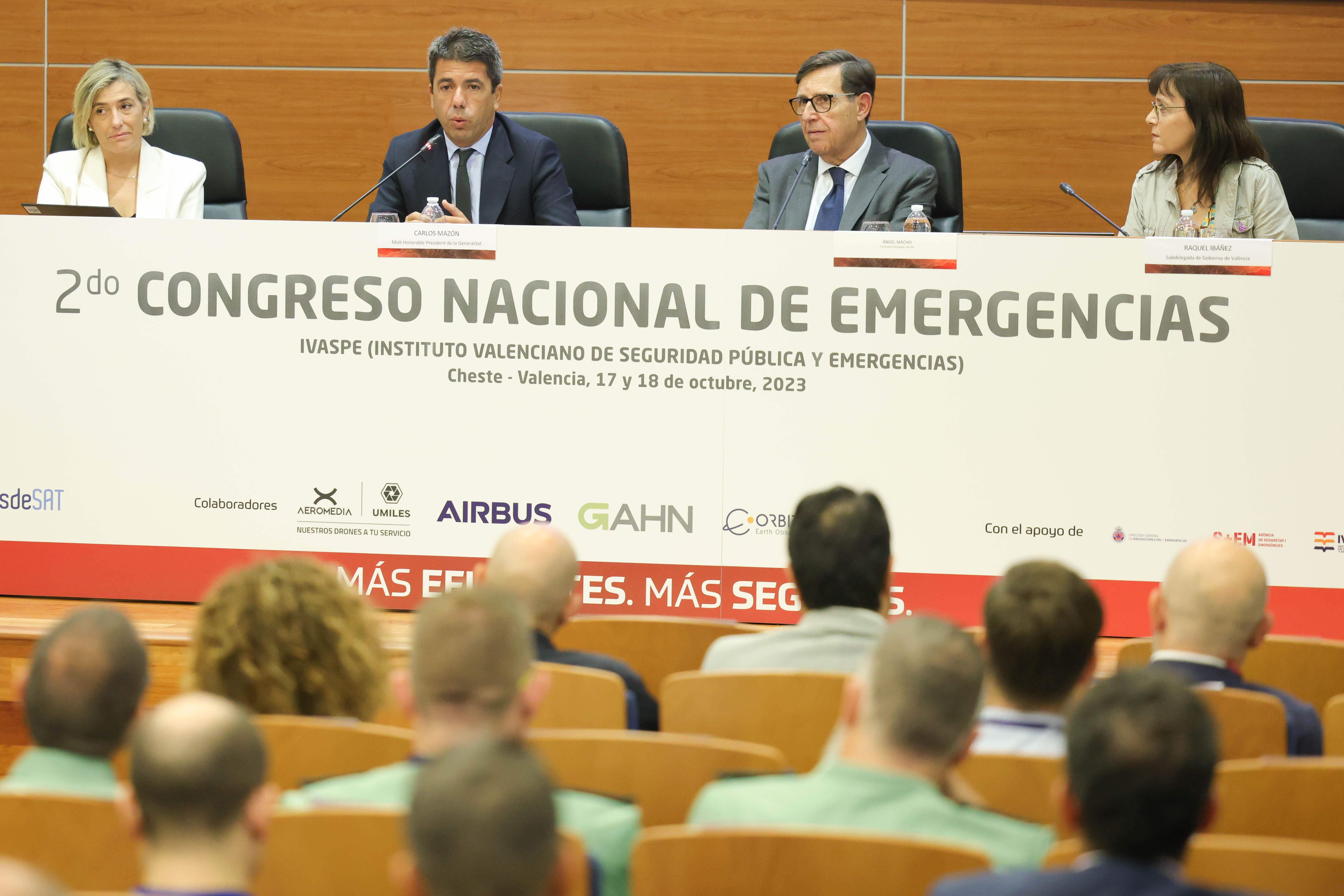 Celebració del II Congrés Nacional de Protecció Civil i Emergències
