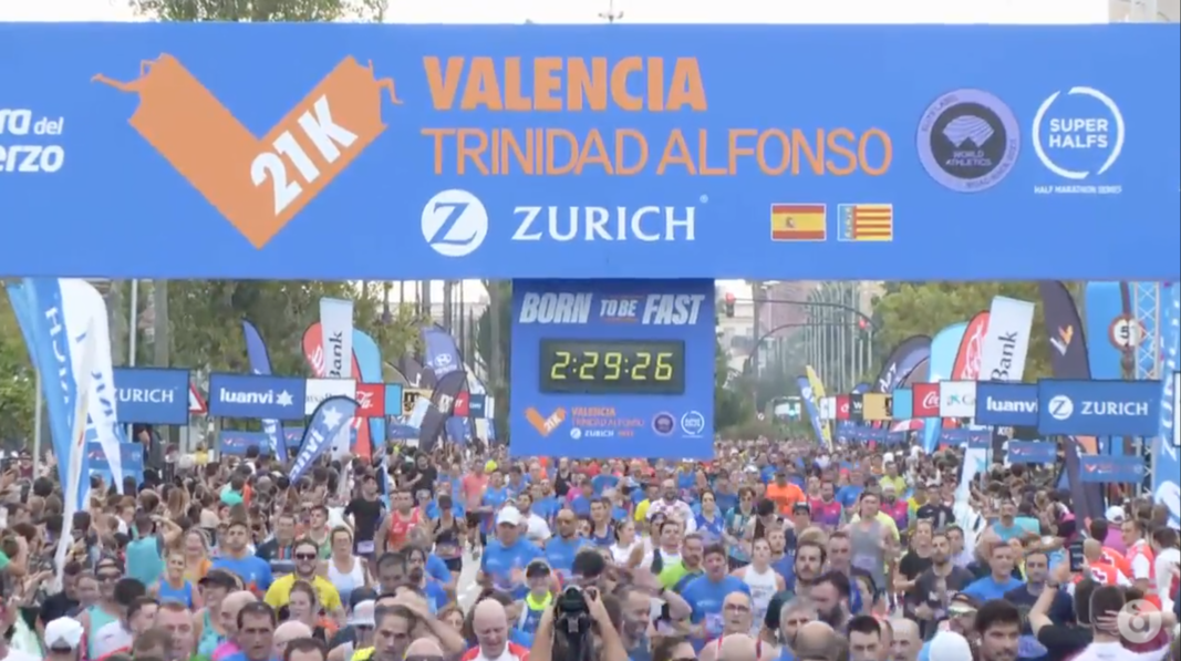 La Mitja Marató de València en 2022