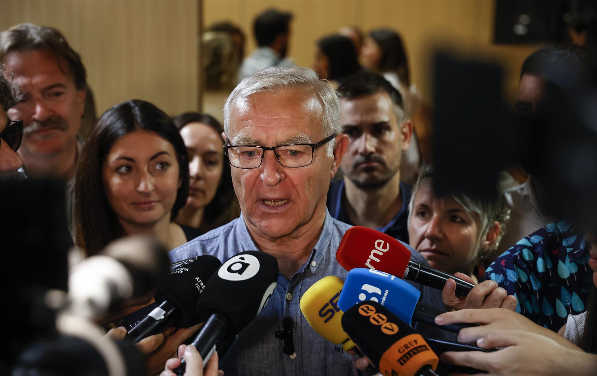 Joan Ribó atén els mitjans - Rober Solsona - Europa Press - Arxiu