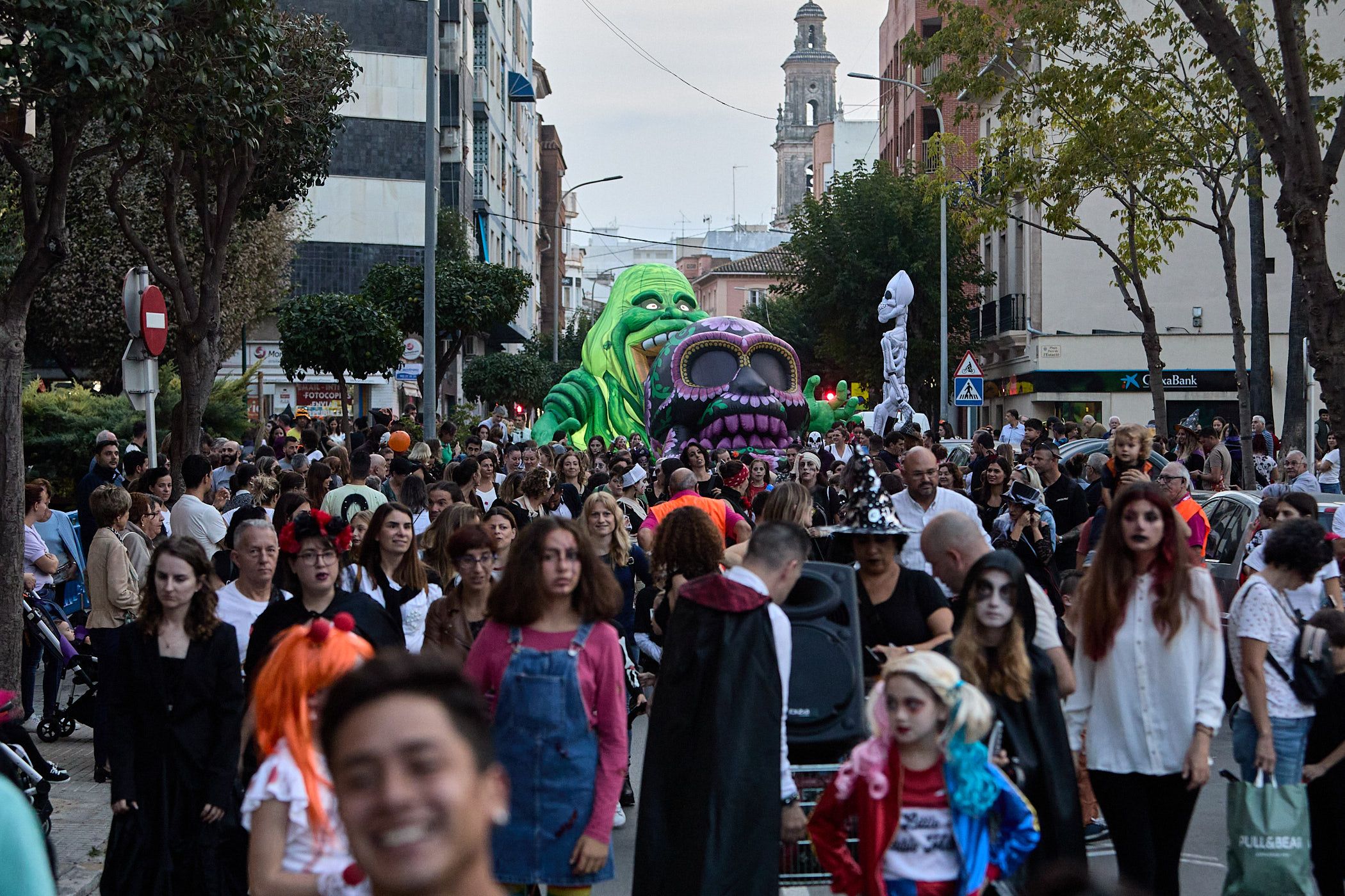 Cabalgata de Halloween en Gandia