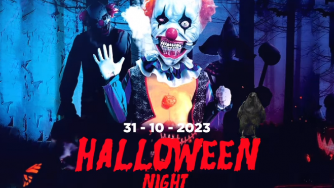 Cartel de Halloween en Jardines de Tabarca Cartel de Halloween en Jardines de Tabarca