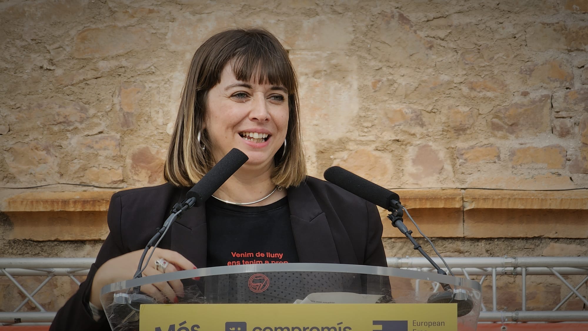 La secretària general de Més-Compromís, Amparo Piquer