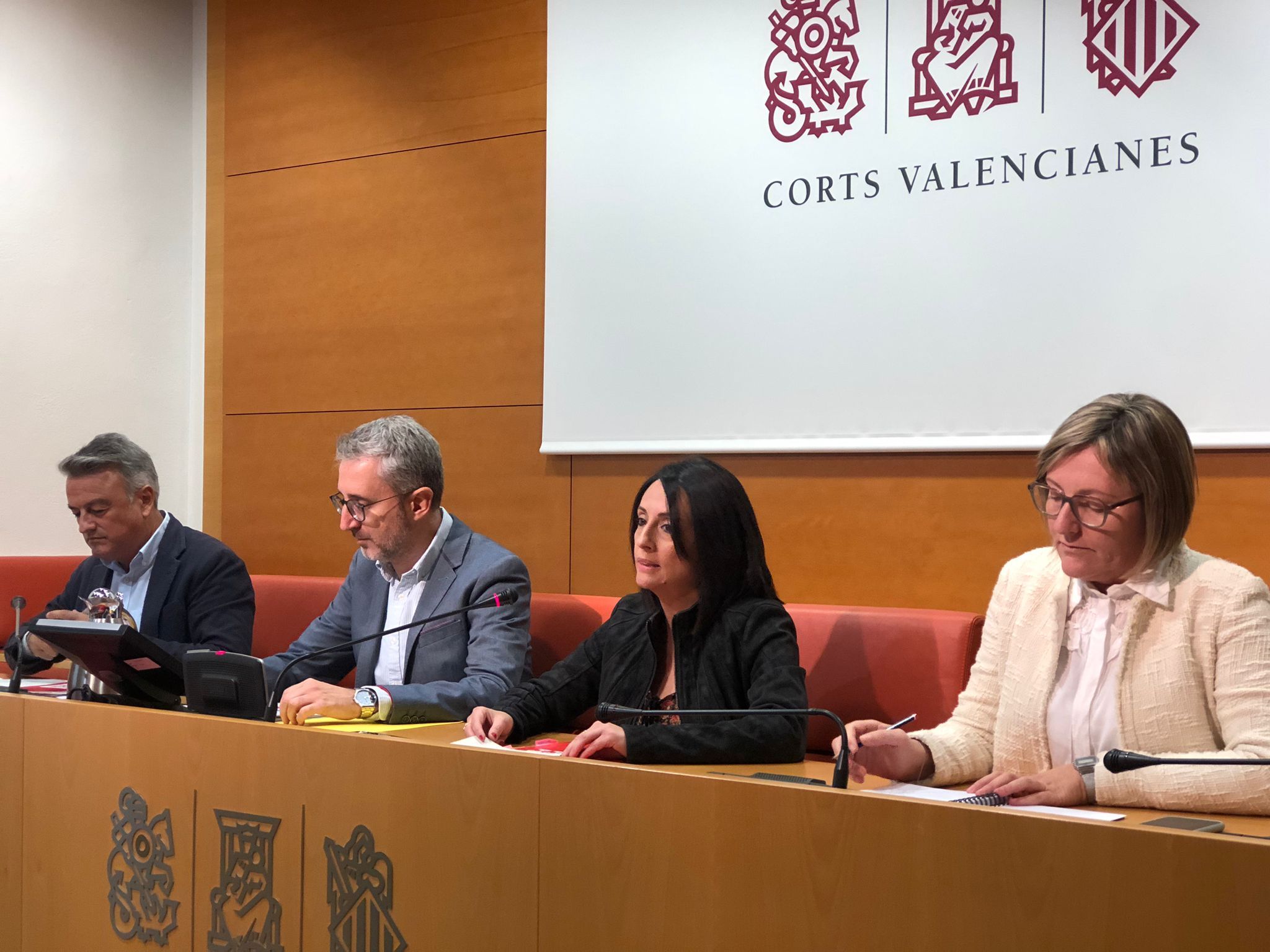 Rueda de prensa de portavoces del PSPV-PSOE