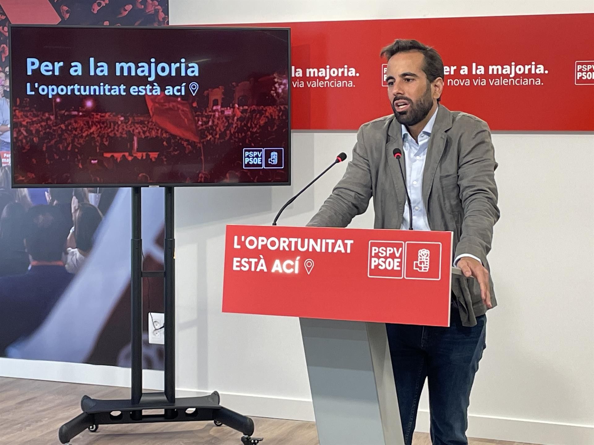 El secretari d'Organització del PSPV PSOE, José Muñoz, en imatge d'arxiu