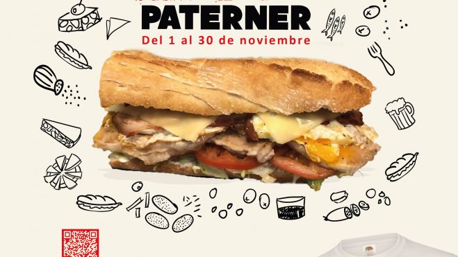 Cartel campanya municipal de la 'ruta de l'esmorzaret' de Paterna