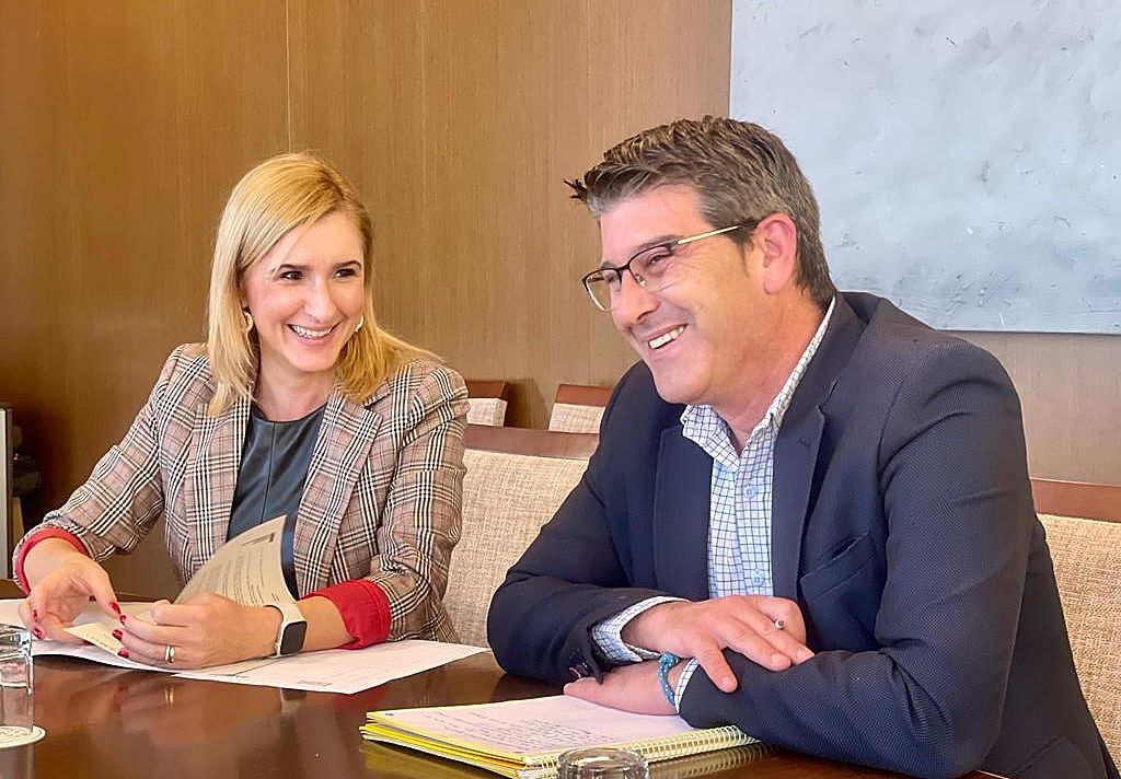 Salomé Pradas y Jorge Rodríguez