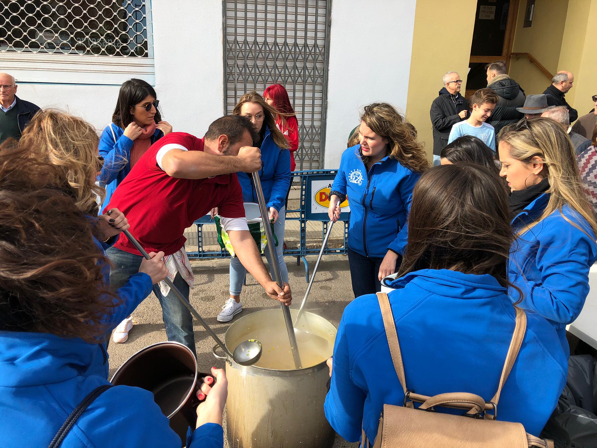 Calderas de la Fiesta de Invierno de Foios 