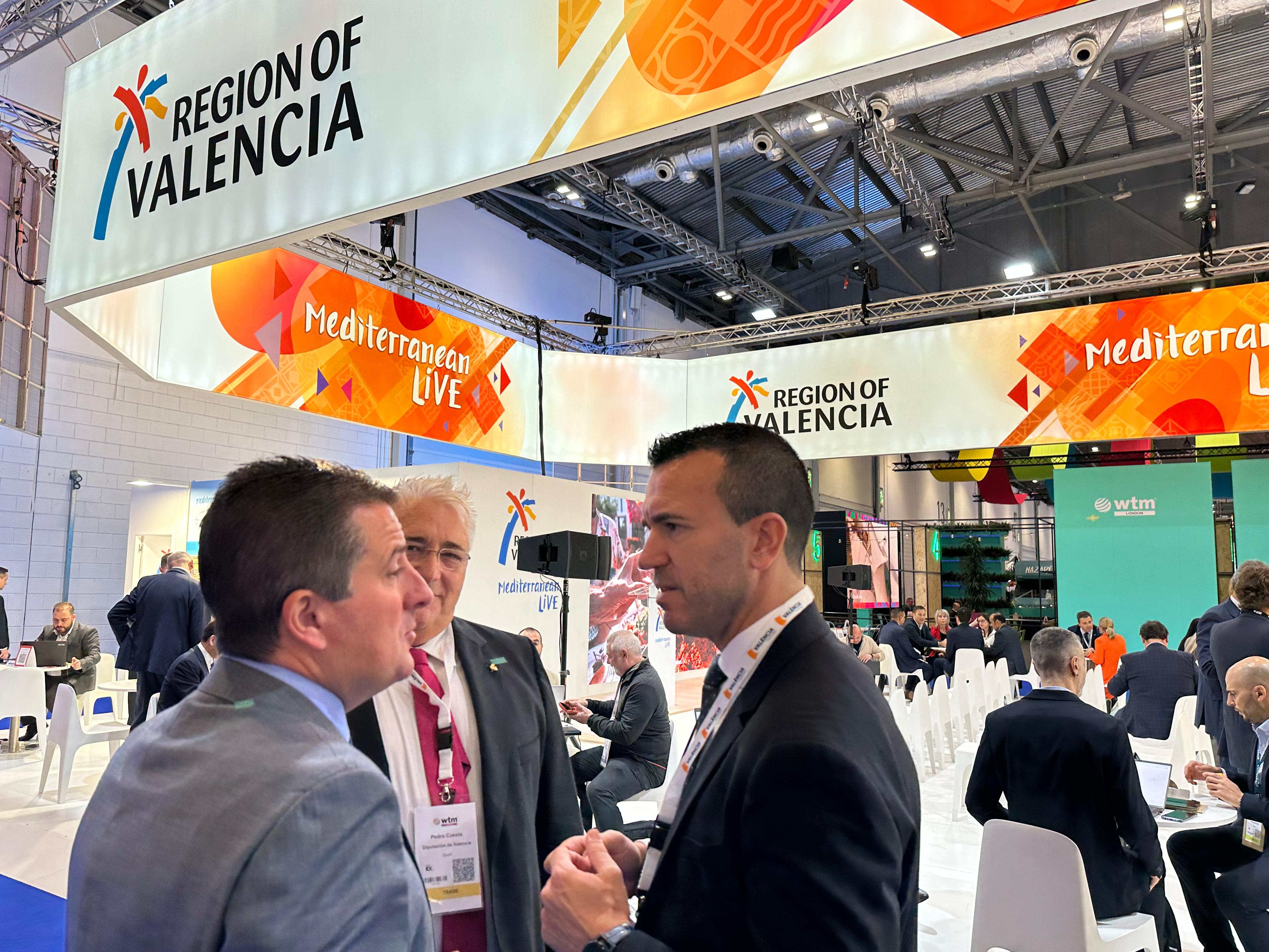 Vicent Mompó en la World Travel Market 2023