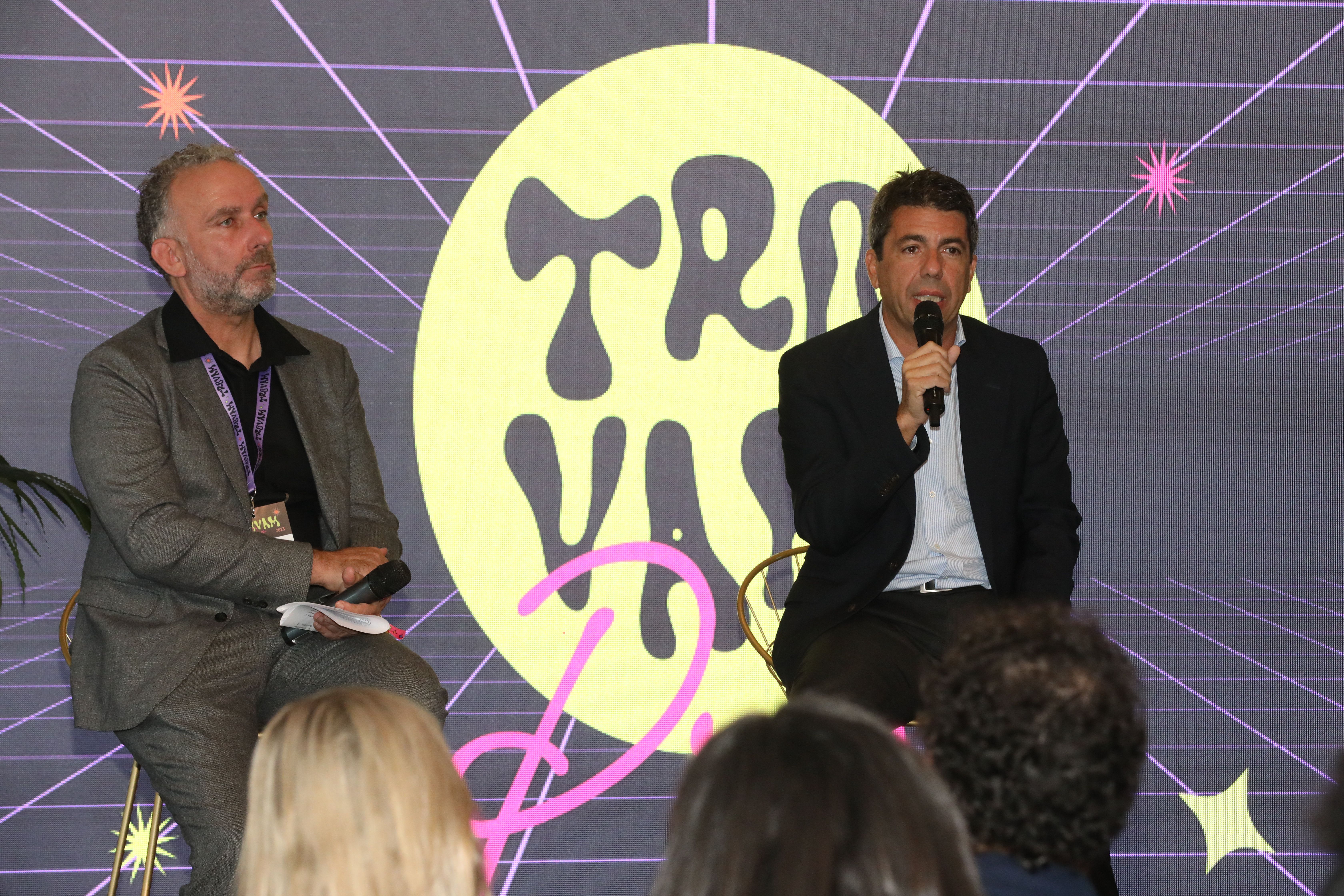 El president de la Generalitat Carlos Mazón ha participat en l'acte d'obertura de la Fira Valenciana de la Música Trovam