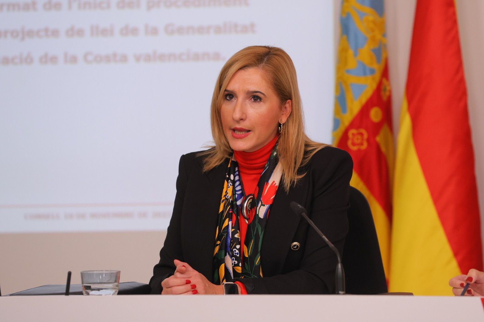 Salomé Pradas presenta l'avantprojecte de Llei de Protecció i Ordenació de la costa valenciana