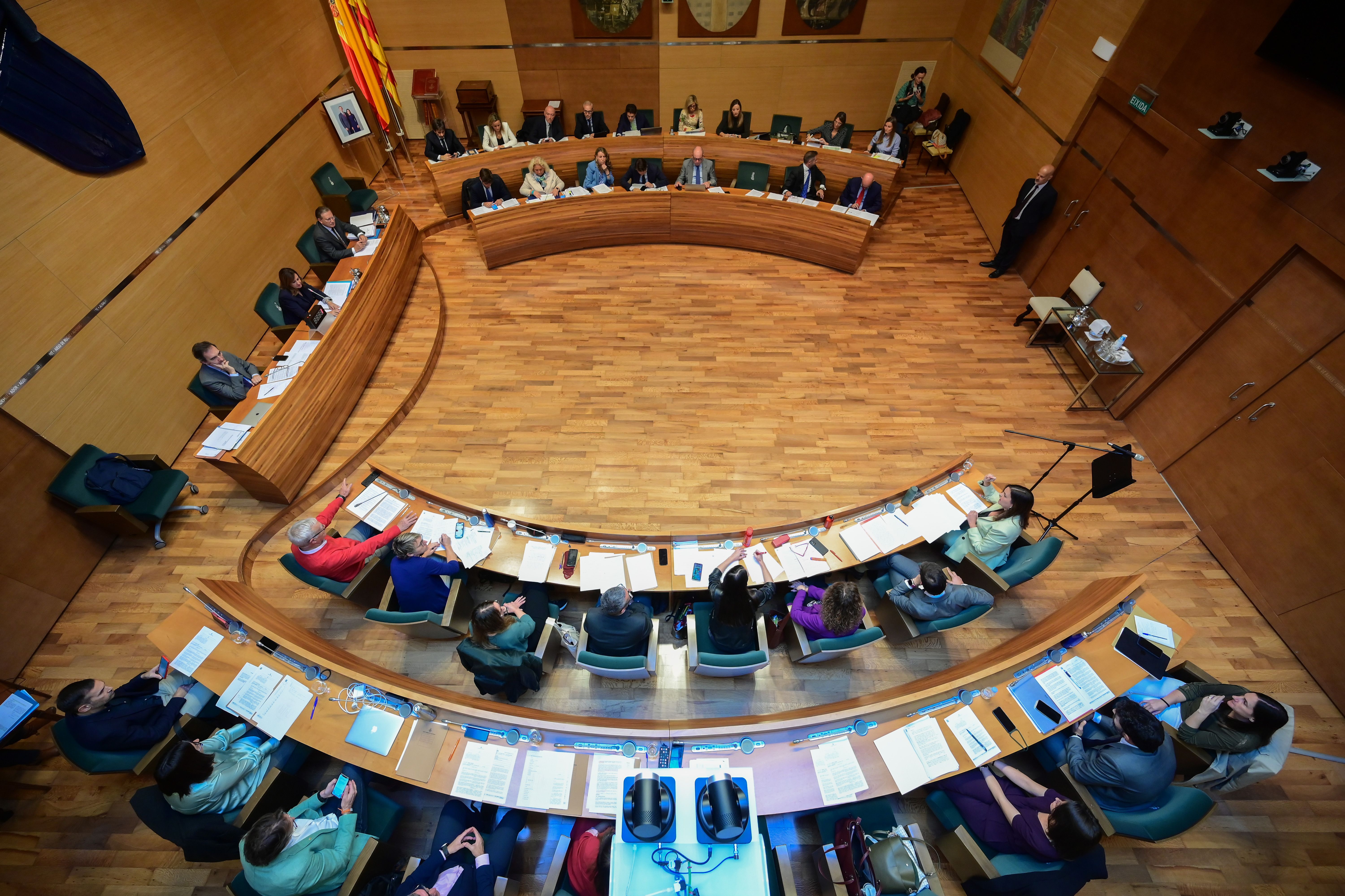 Pleno de noviembre del Ayuntamiento de València