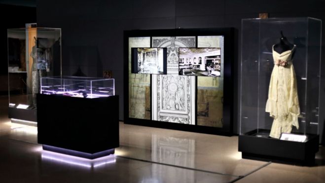 Reconstrucción del Titanic de la exposición ‘Titanic The Reconstruction’ de València