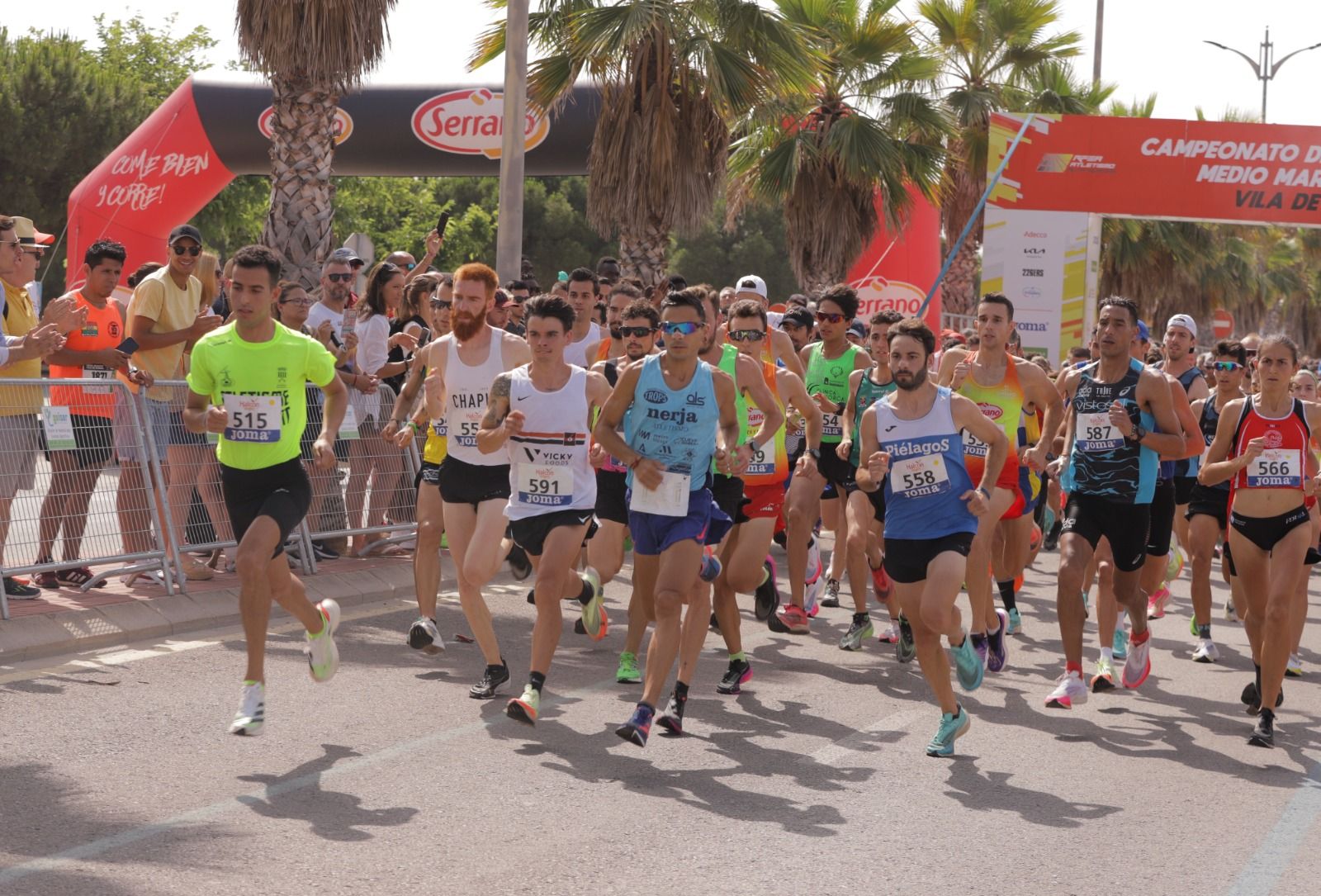 Imagen de archivo de la I Media Maratón de la Villa de Paterna en 2022