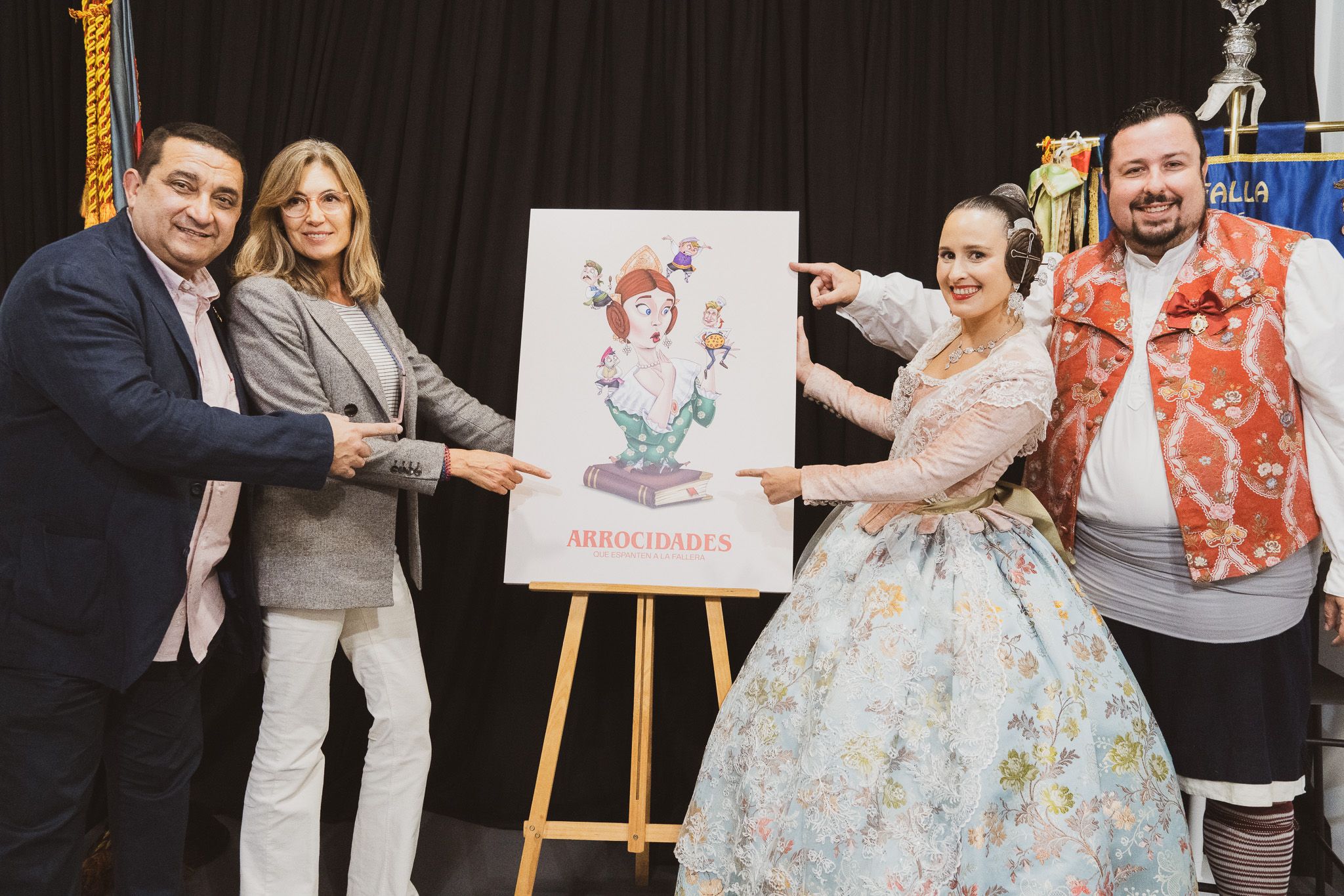 Una falla de València quemará un monumento contra la paella con chorizo