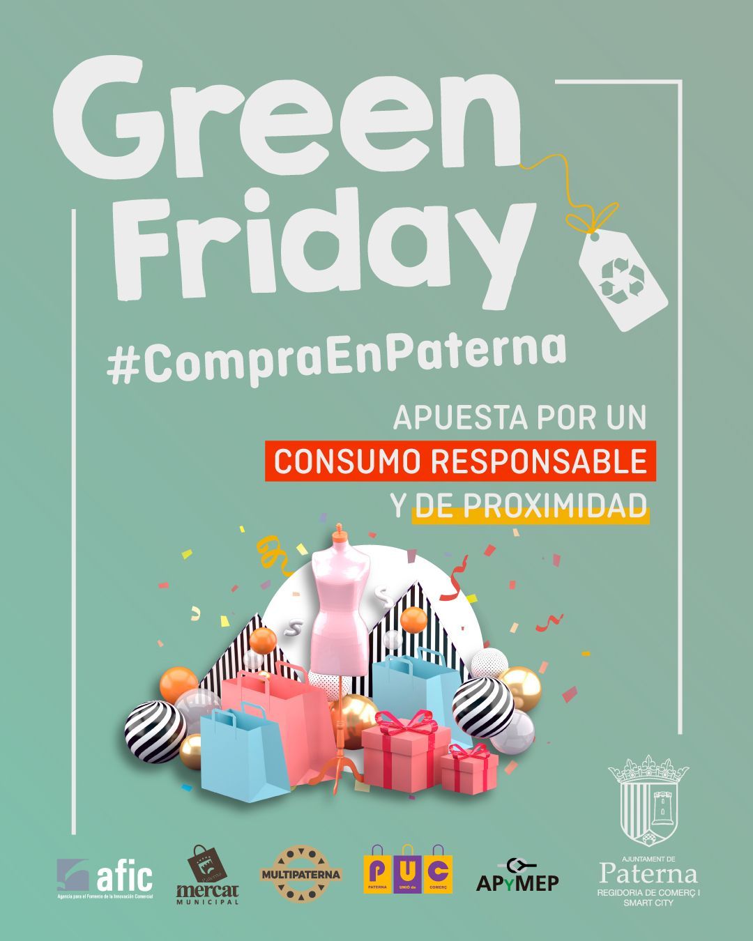 Cartel Green Friday Paterna