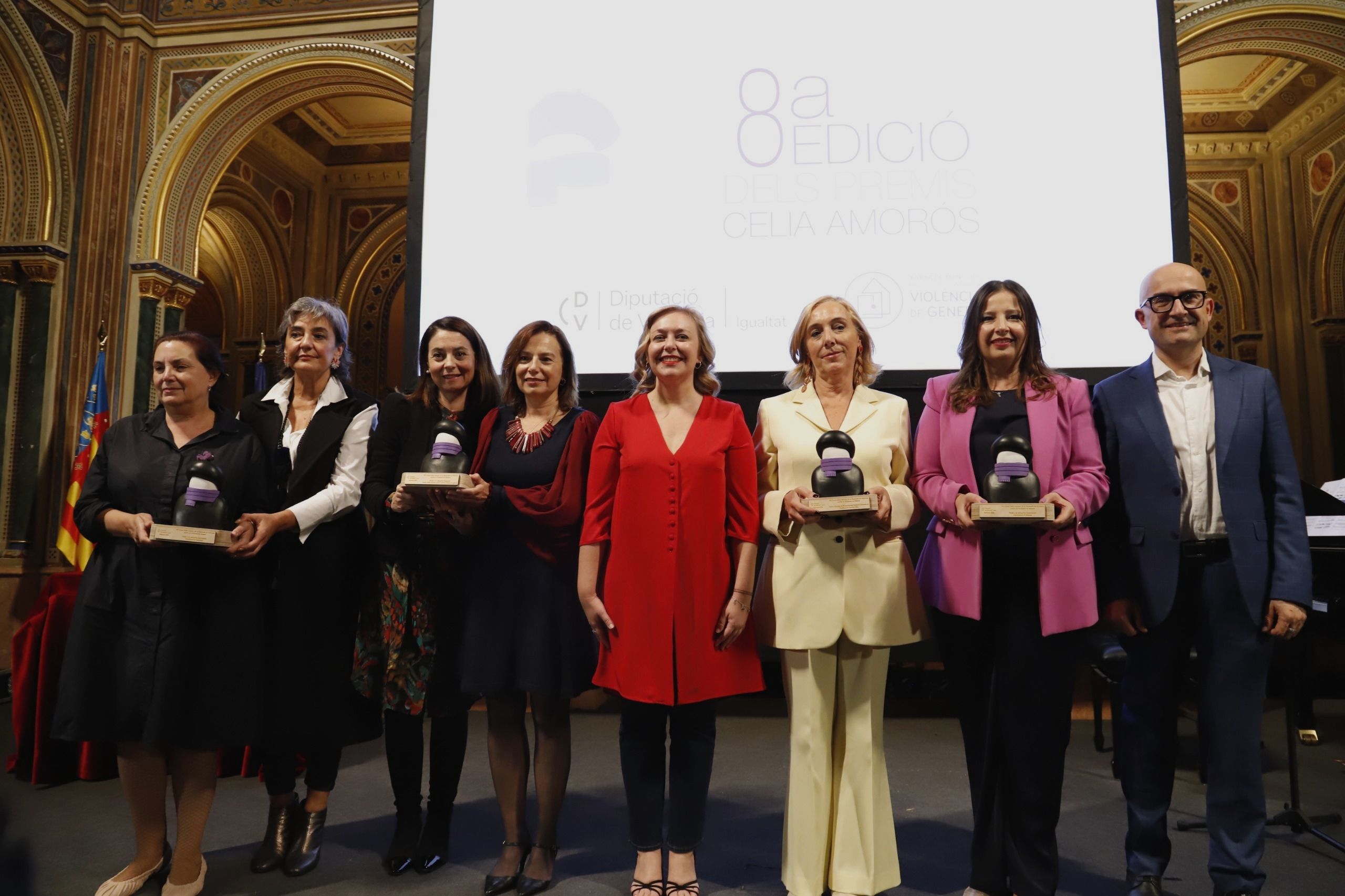 Gala de lliurament dels huitens Premis Celia Amorós