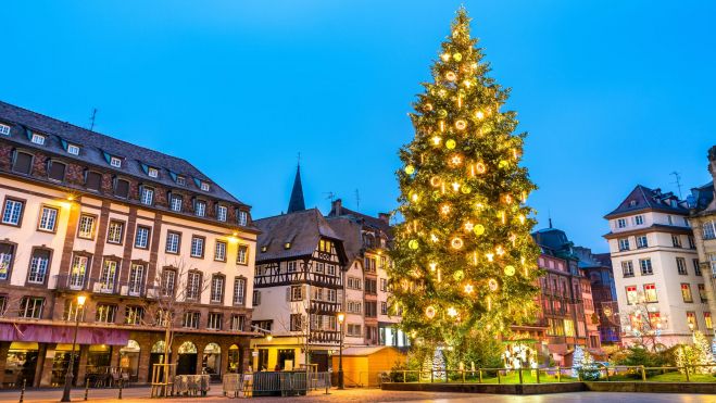 Mercado de Navidad en Estrasburgo