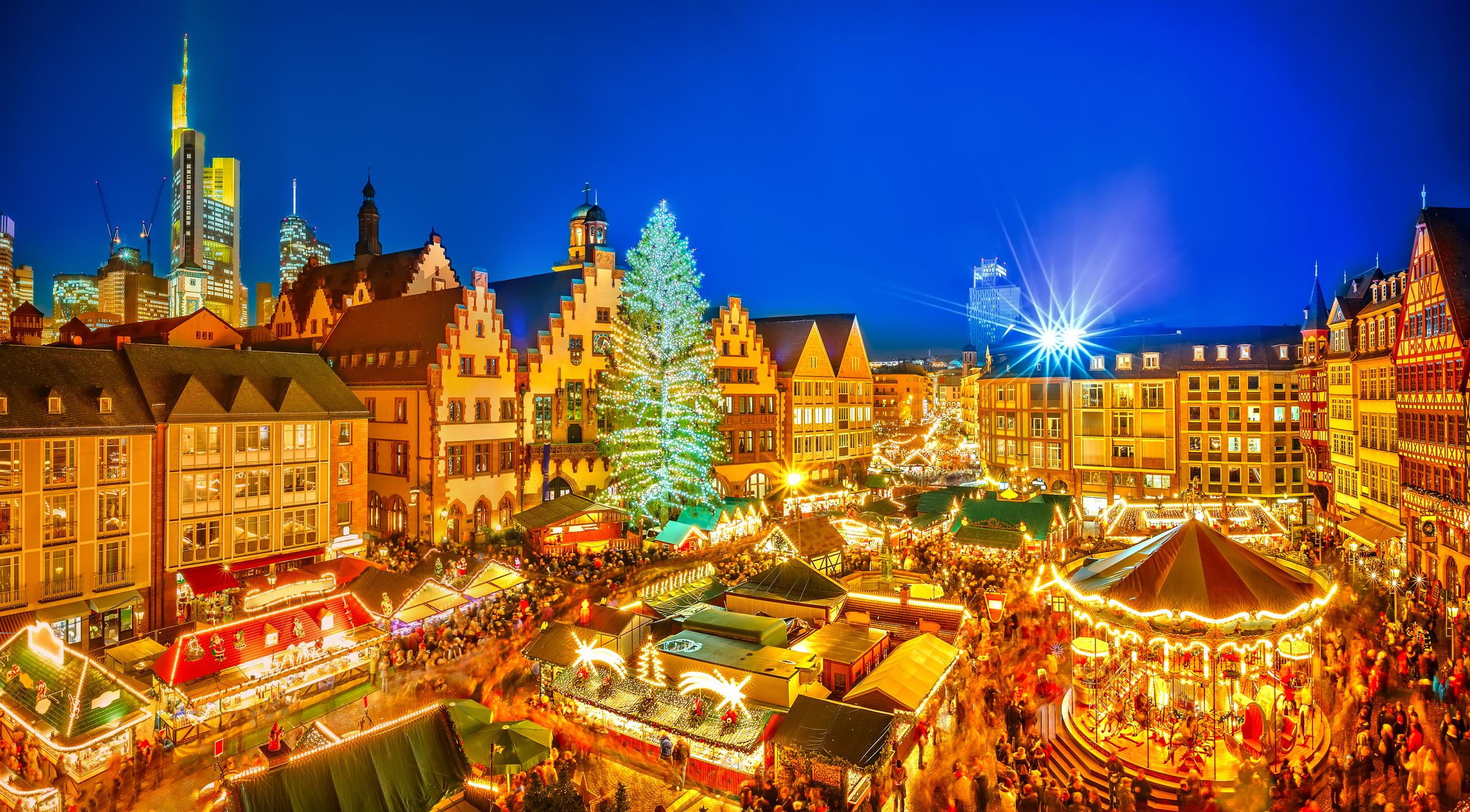 Mercado de Navidad en Frankfurt 