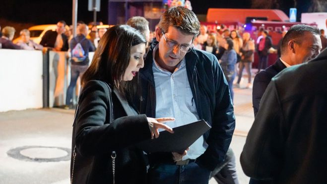 Àngels Muñoz y Jorge Rodríguez