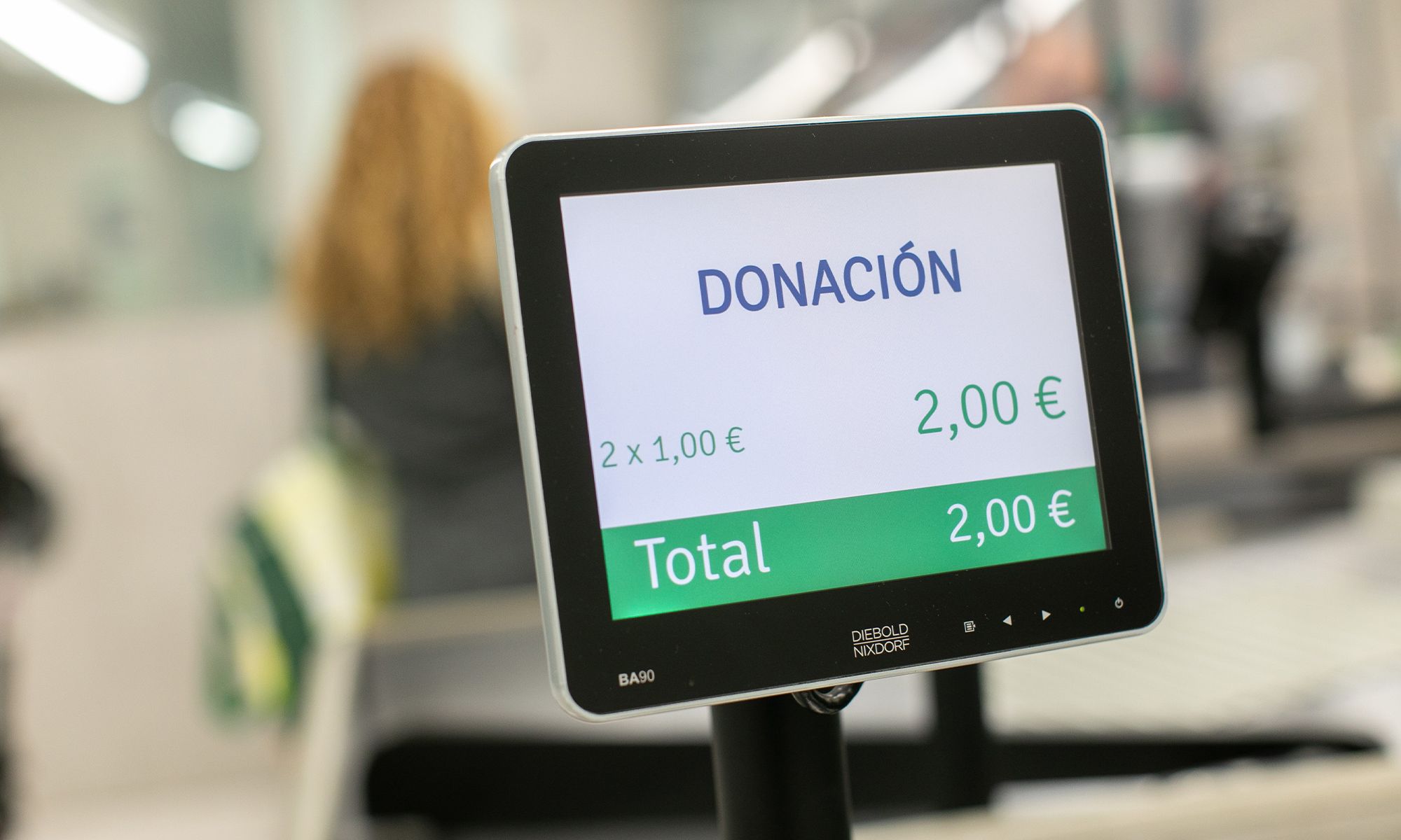 Detall de la donació en caixa en la Gran Recollida