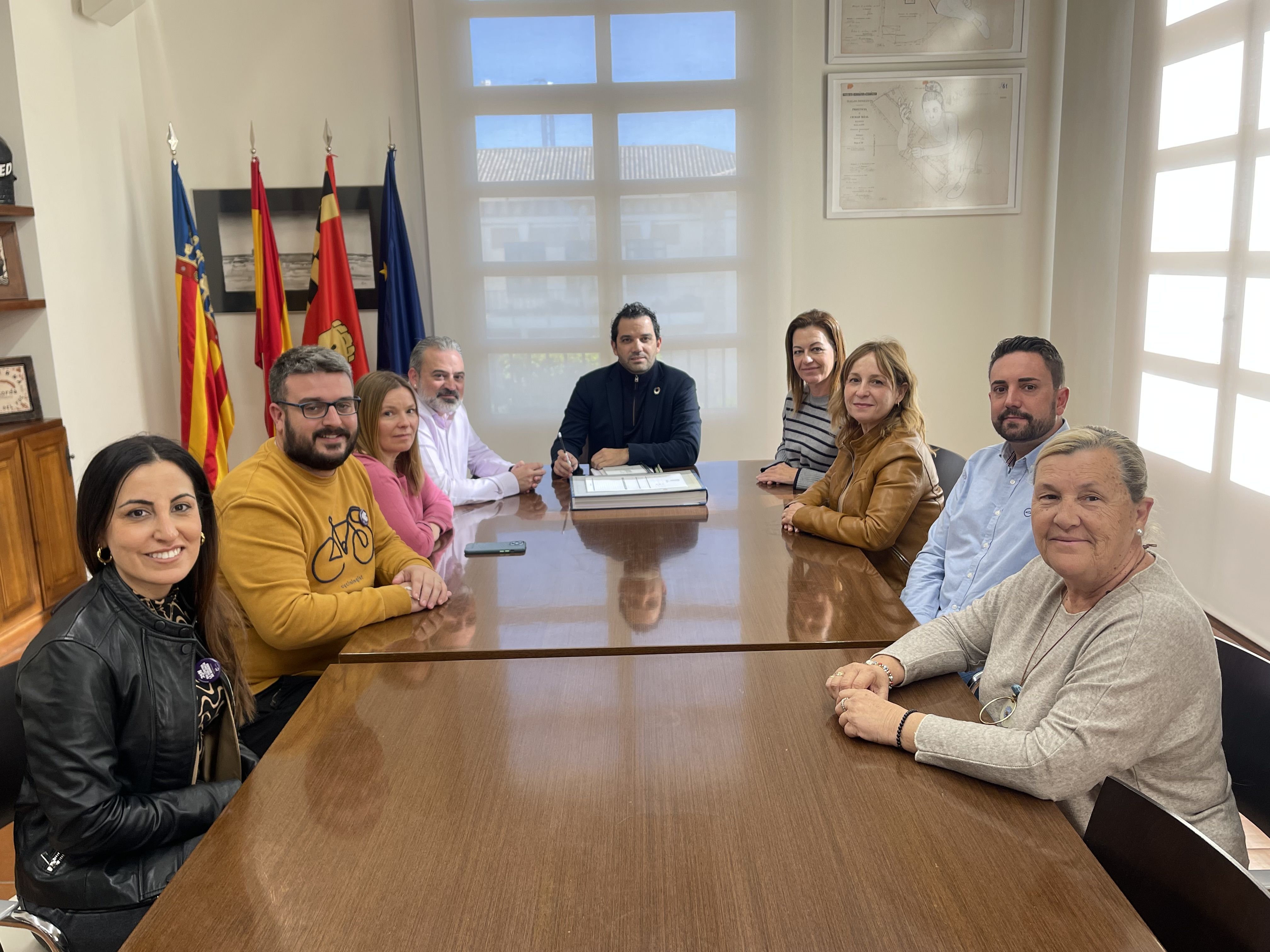 Celebració de la Junta de Govern Local a Paterna