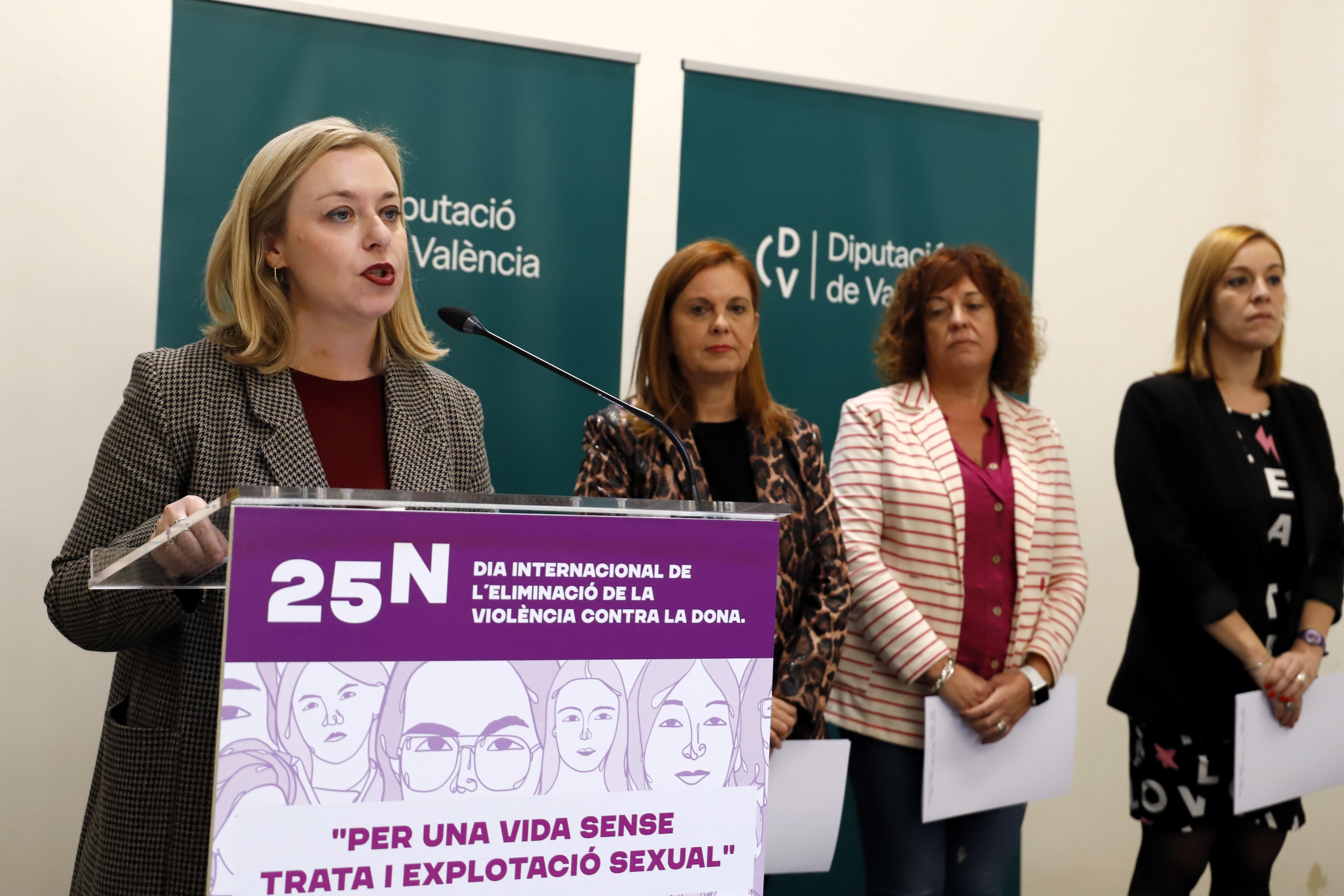 Natàlia Enguix, Reme Mazzolari, Neus Garrigues y Dolors Gimeno