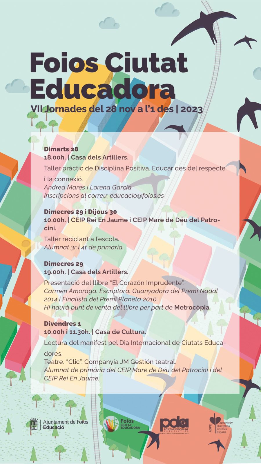 Programació Foios Ciutat Educadora