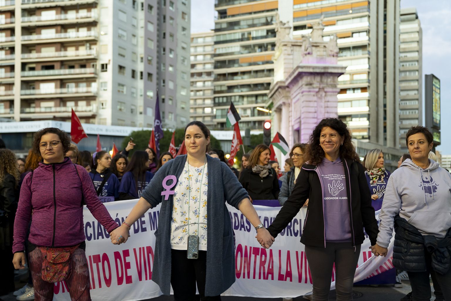 Manifestació del 25N a València (Xisco Navarro)