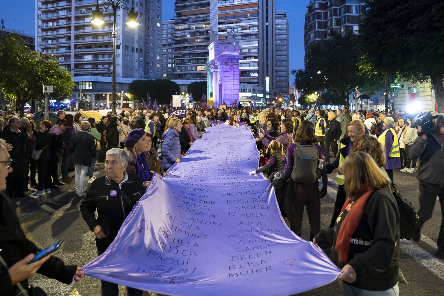 Manifestación del 25N en València (Xisco Navarro)